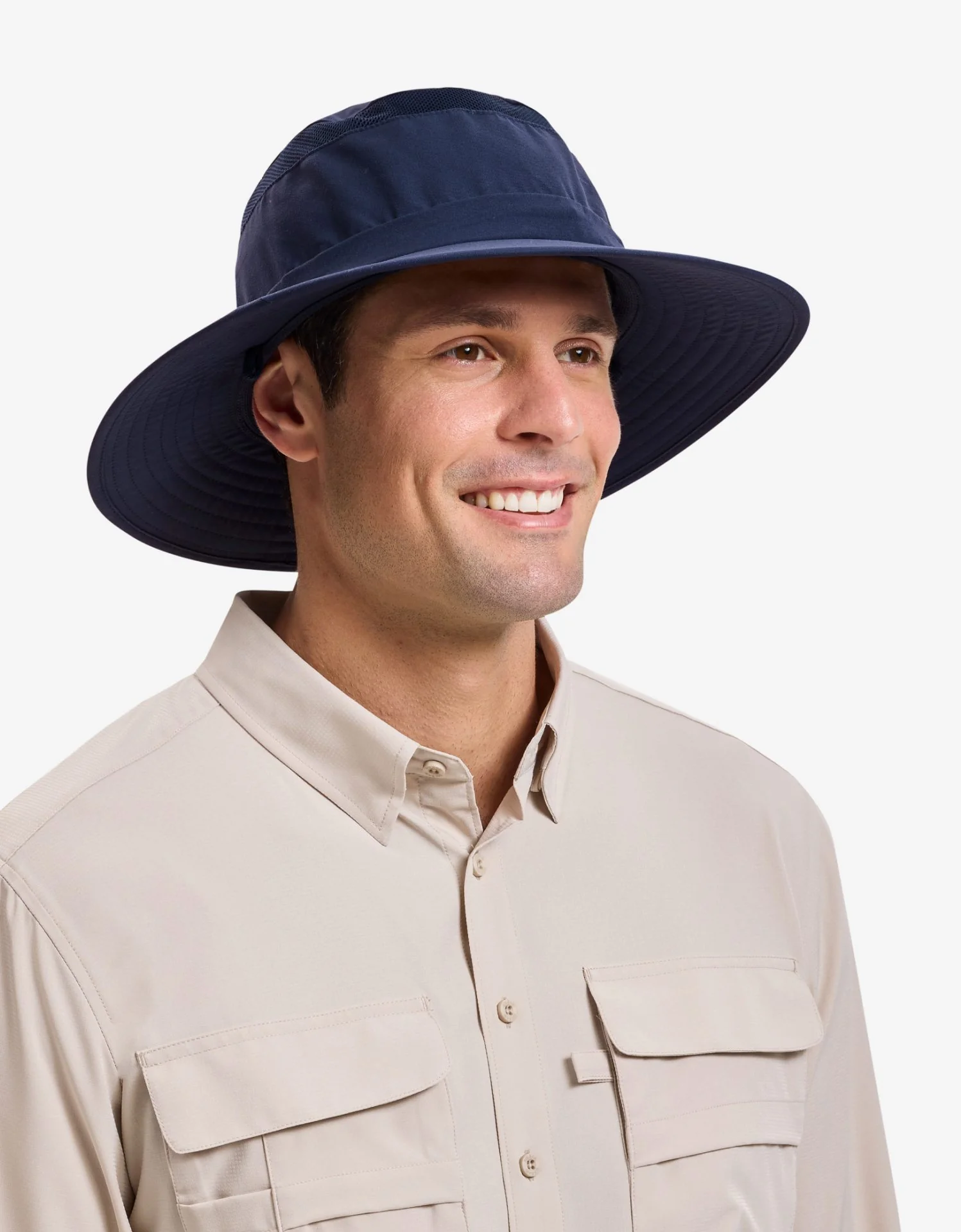 Everyday Broad Brim Sun Hat With Pocket UPF 50+ - Image 23