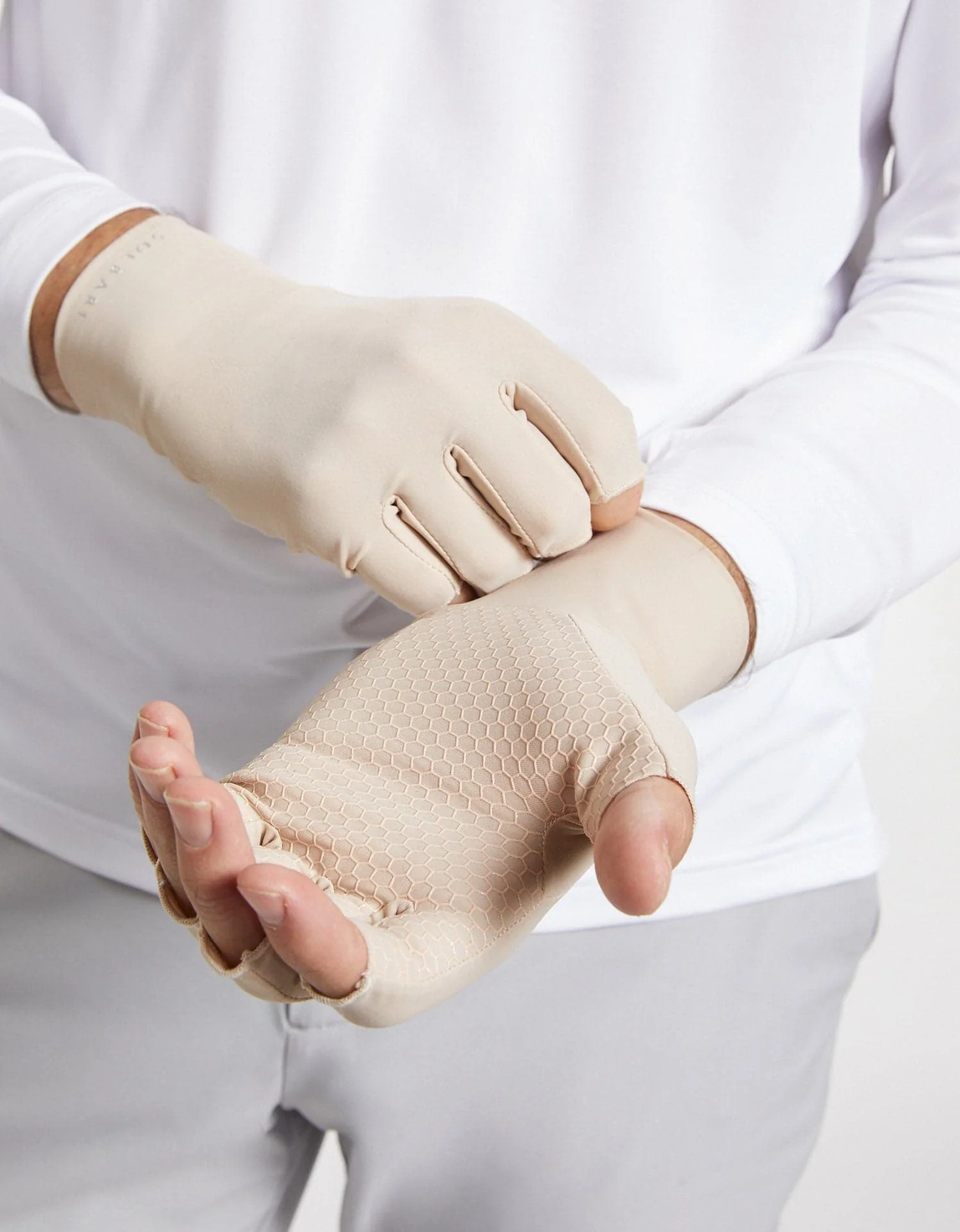 Fingerless Driving Gloves UPF 50+ Sun Protection - Image 11