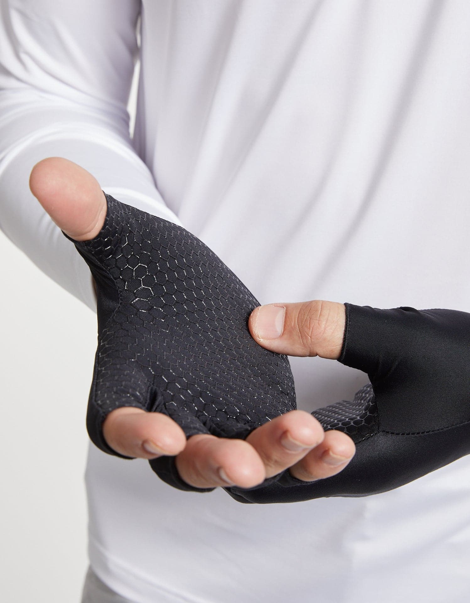 Fingerless Driving Gloves UPF 50+ Sun Protection - Image 3