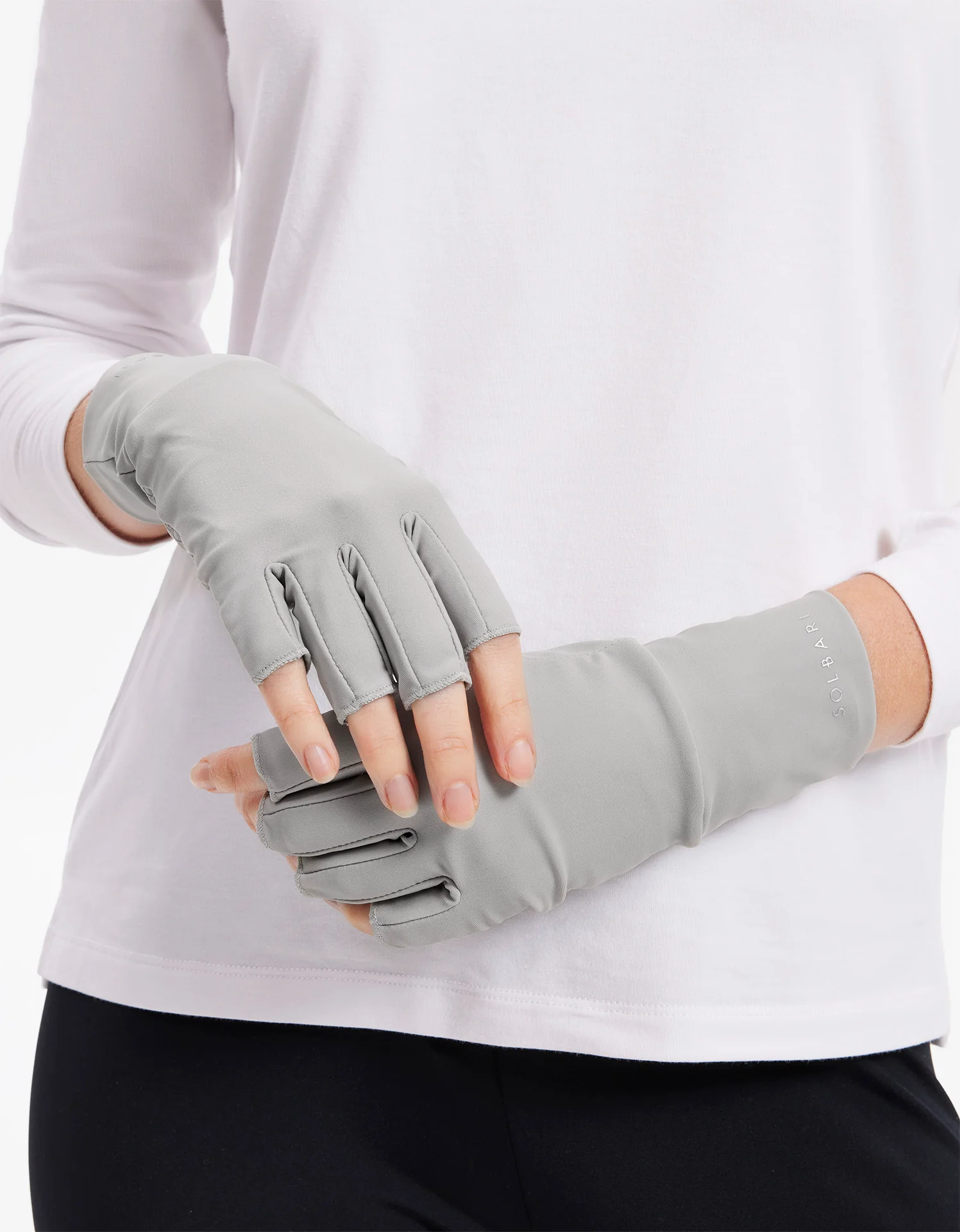 Fingerless Driving Gloves UPF 50+ Sun Protection - Image 10