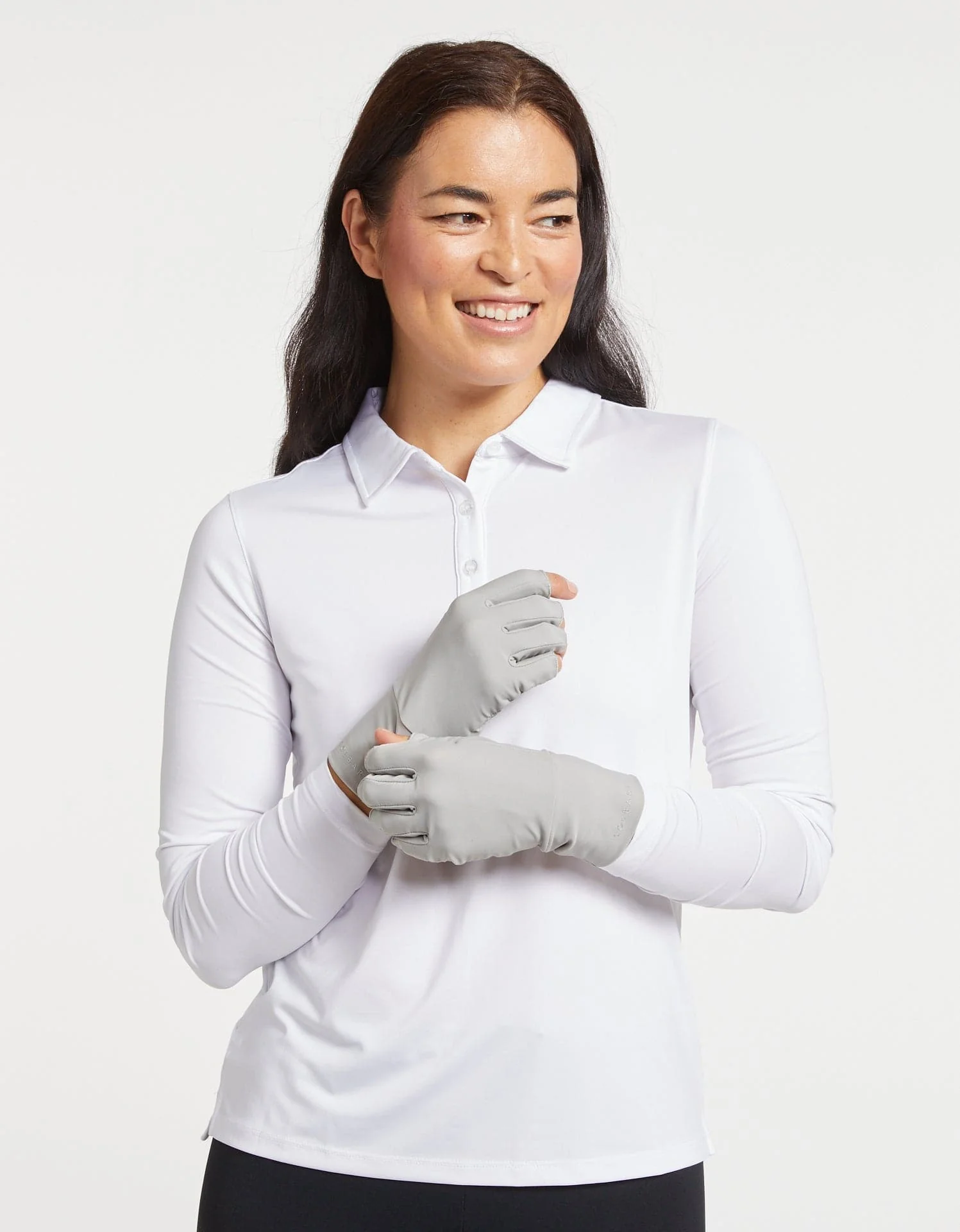 Fingerless Driving Gloves UPF 50+ Sun Protection - Image 8