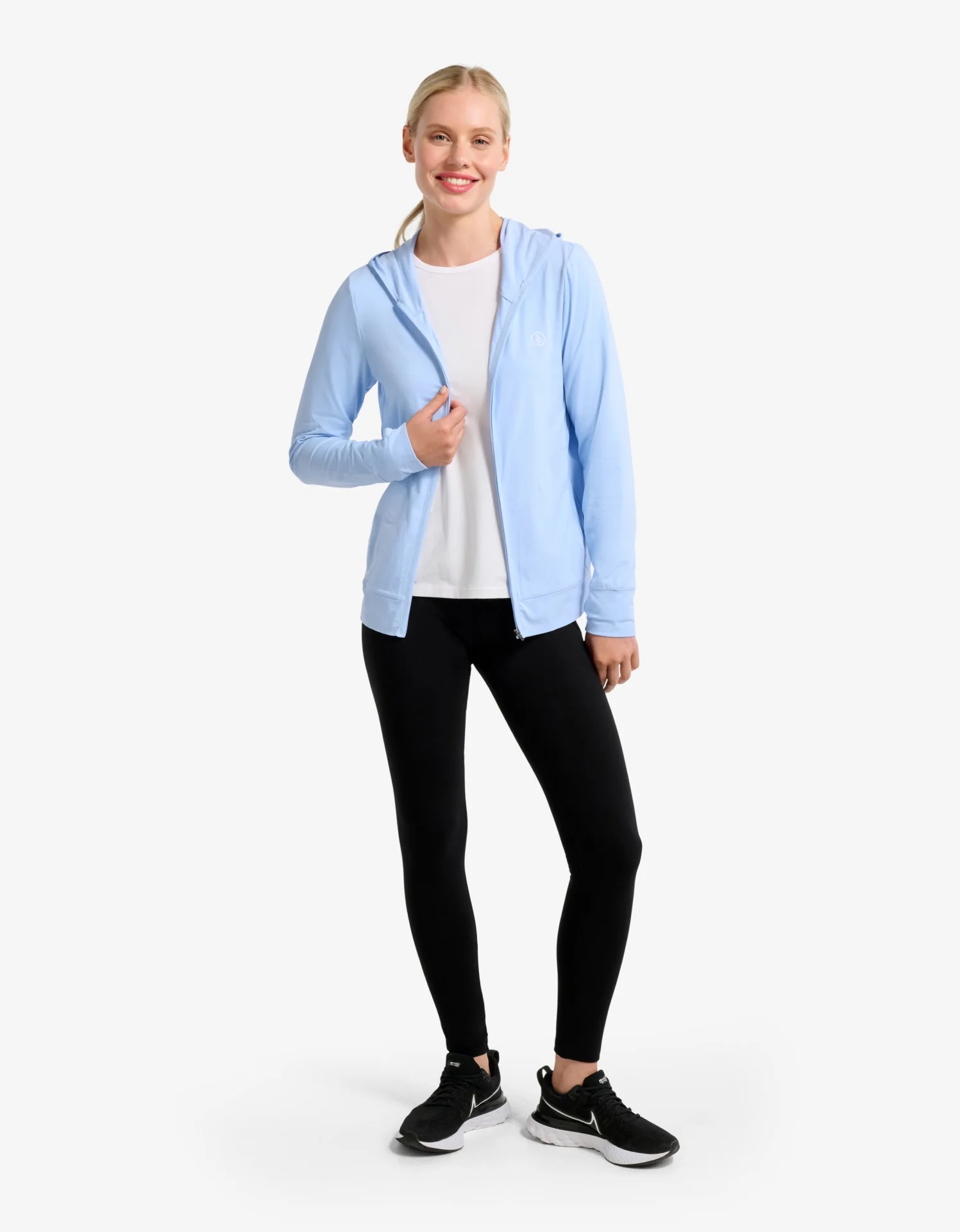 Luxe Hooded Full Zip Top UPF 50+ - Image 13