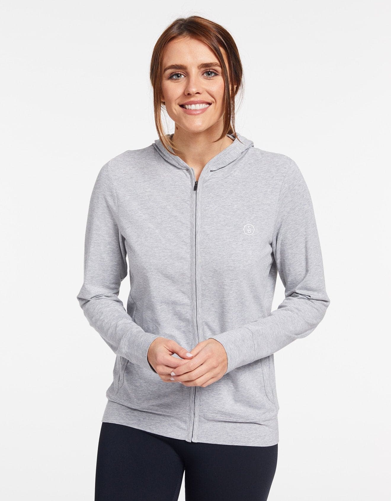 Luxe Hooded Full Zip Top UPF 50+ - Image 18
