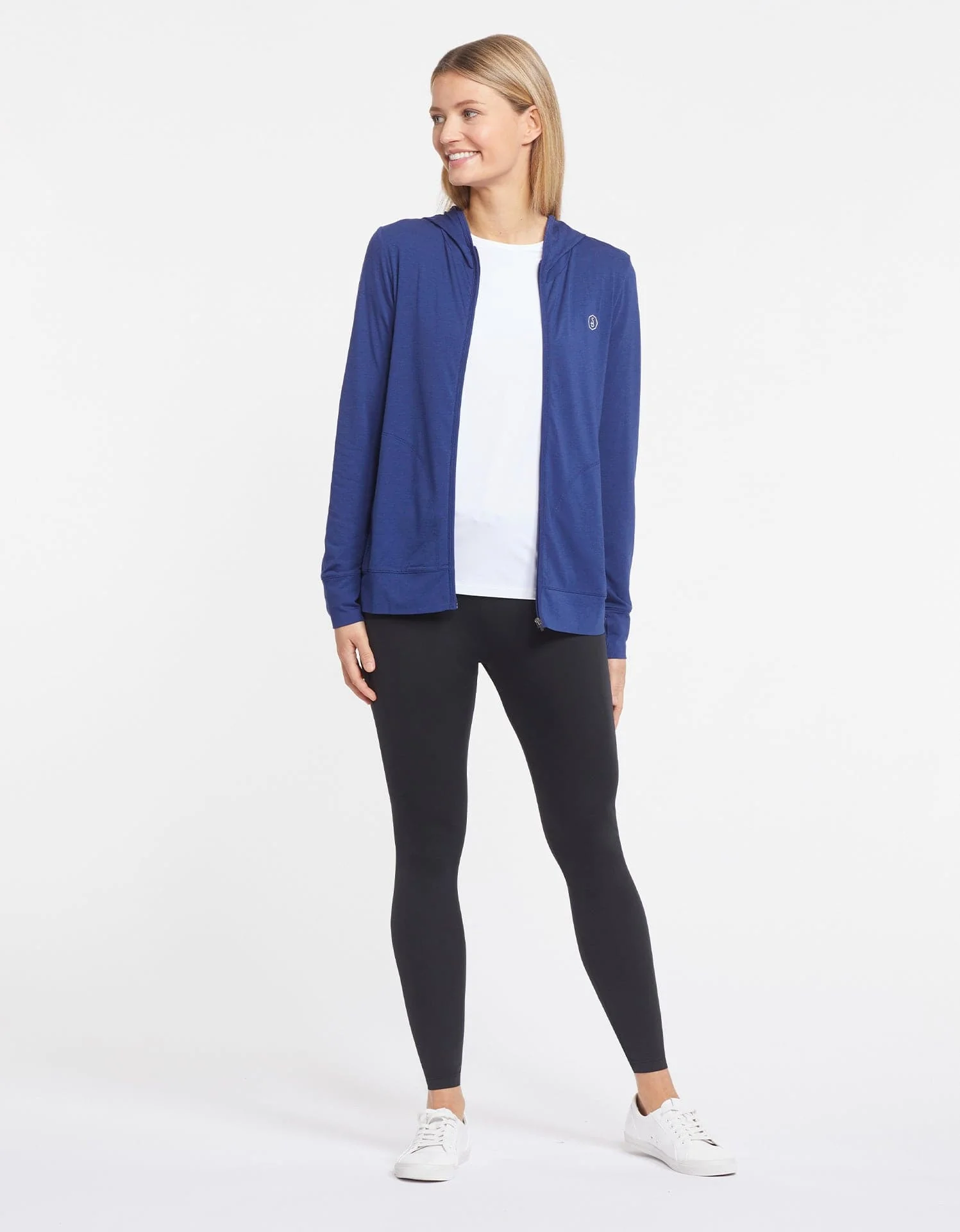Luxe Hooded Full Zip Top UPF 50+ - Image 24