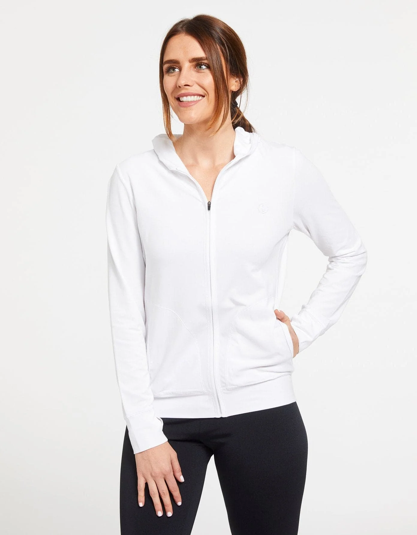 Luxe Hooded Full Zip Top UPF 50+ - Image 30