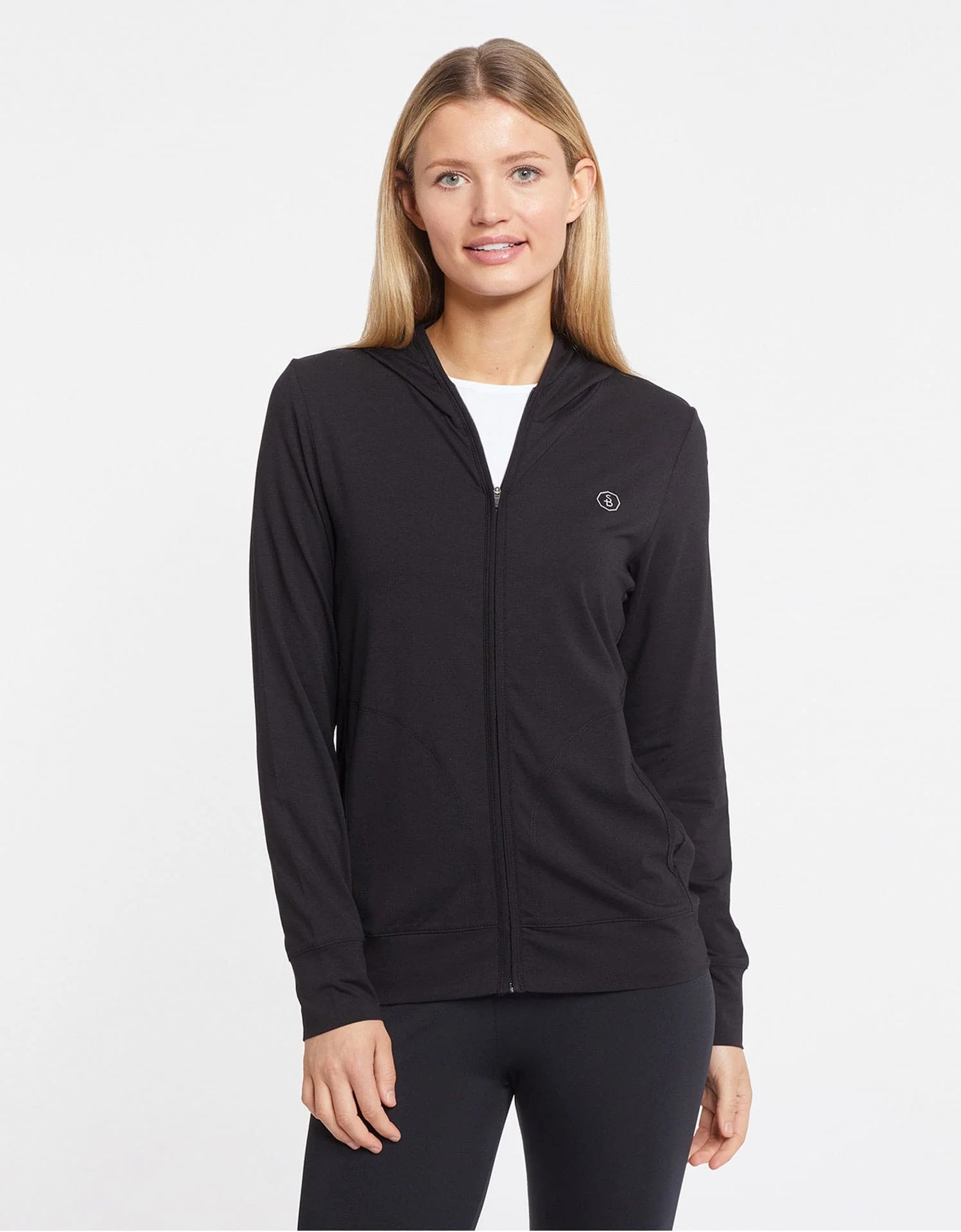 Luxe Hooded Full Zip Top UPF 50+ - Image 33