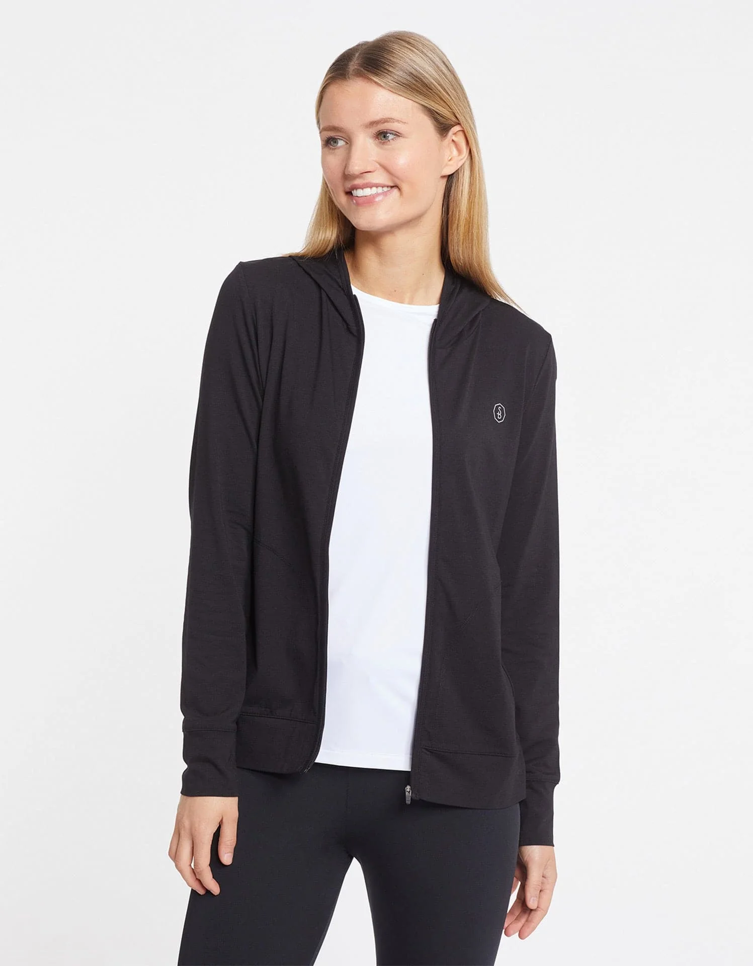 Luxe Hooded Full Zip Top UPF 50+ - Image 34