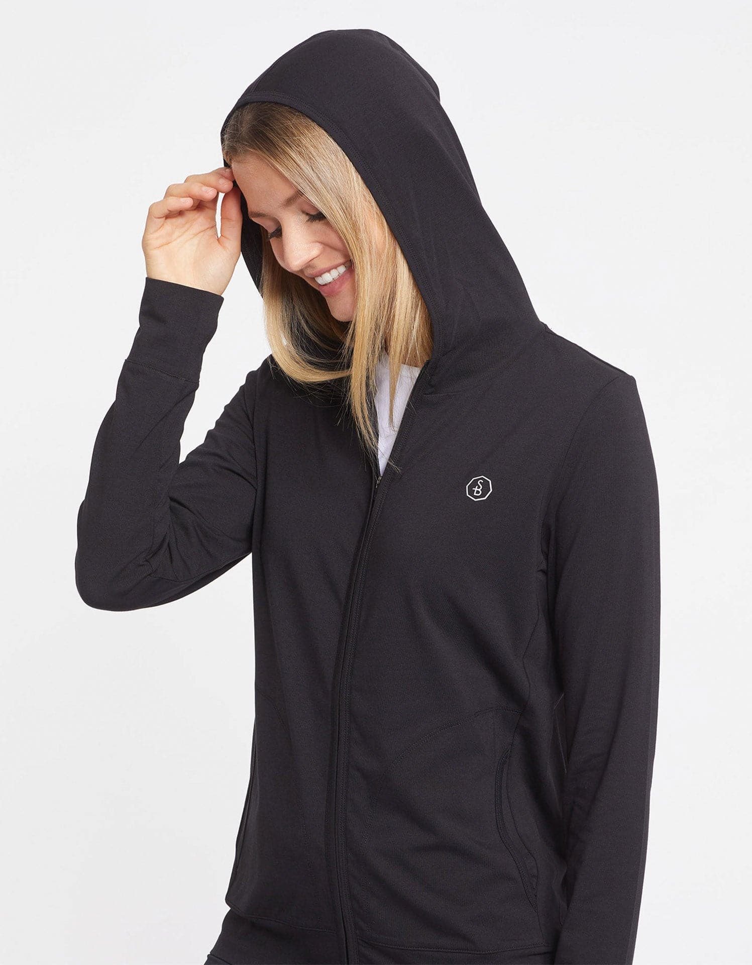 Luxe Hooded Full Zip Top UPF 50+ - Image 38