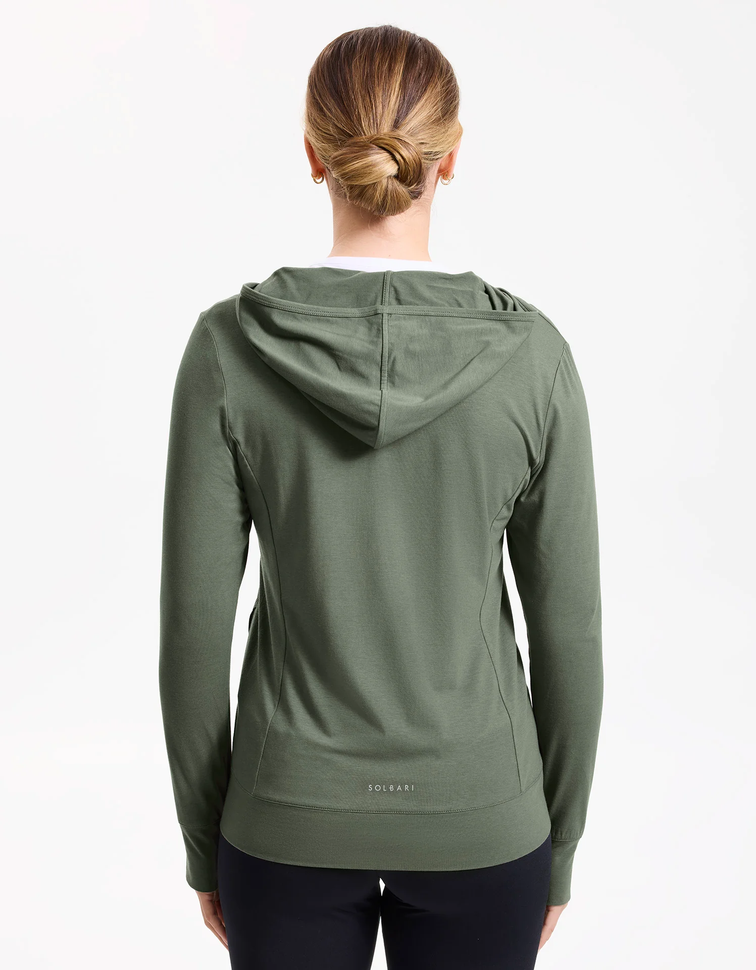 Luxe Hooded Full Zip Top UPF 50+ - Image 43
