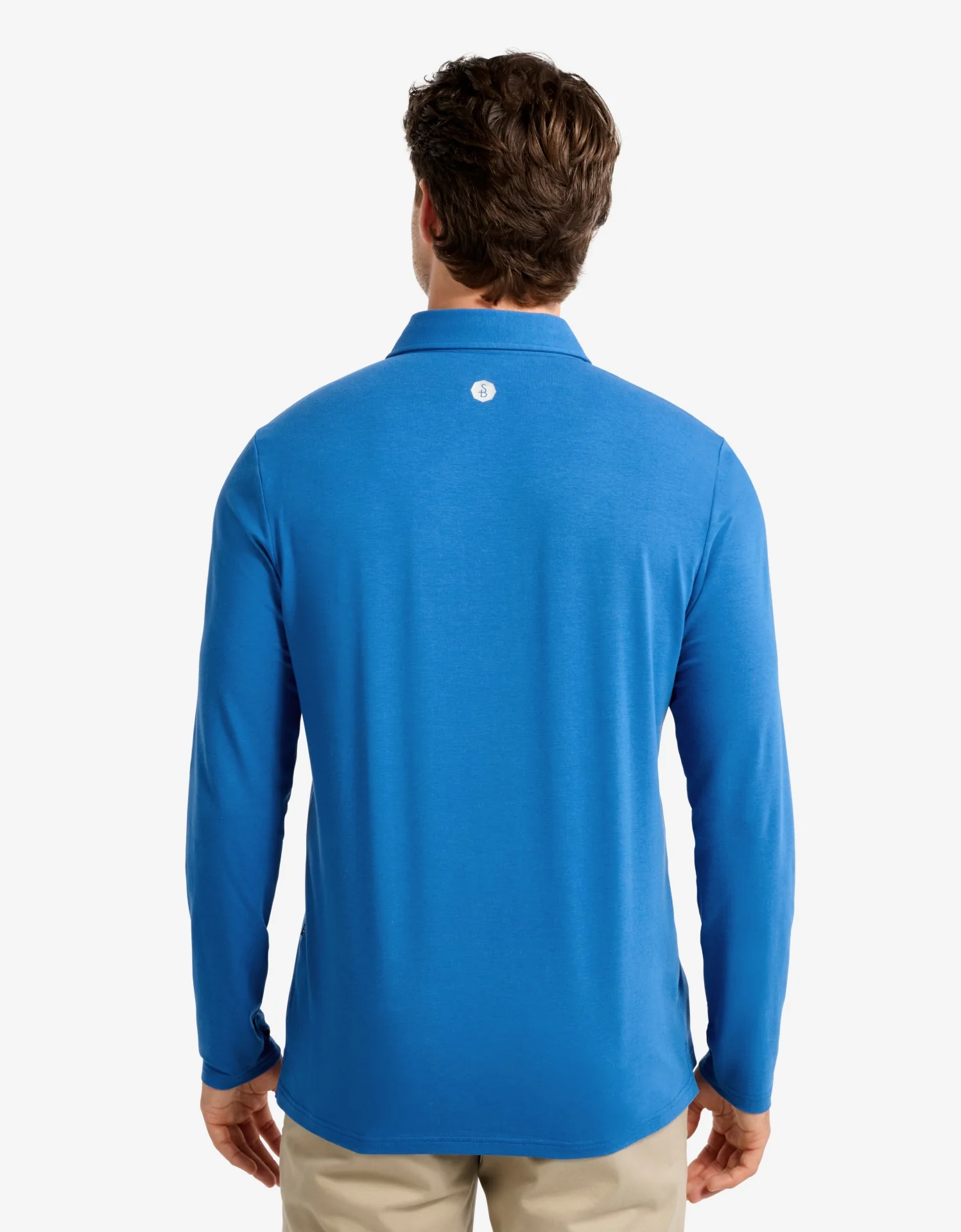 Long Sleeve Polo Shirt UPF 50+ - Image 15