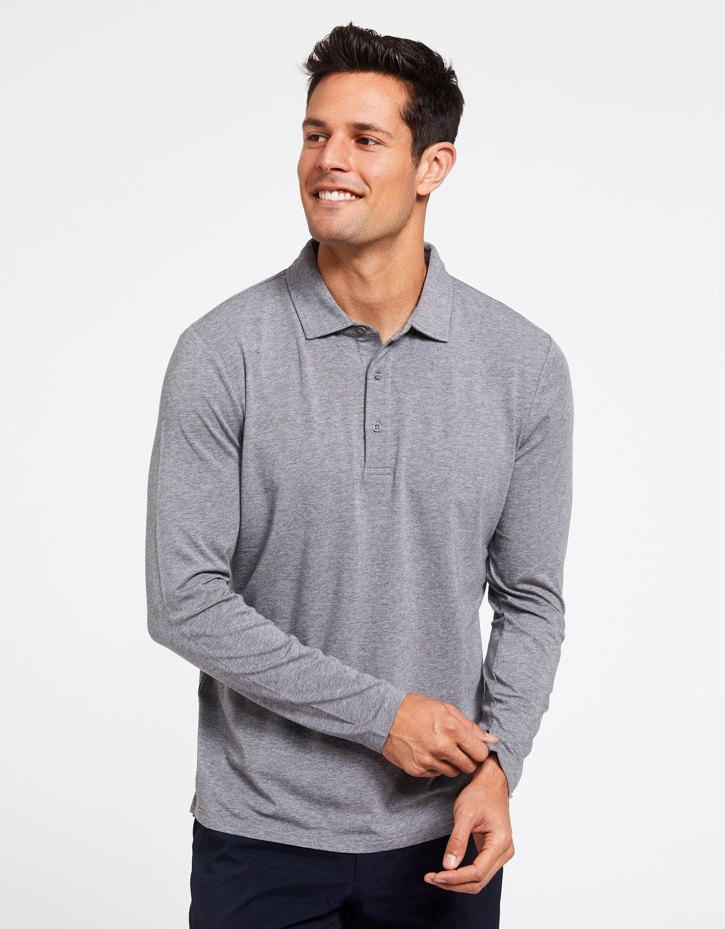 Long Sleeve Polo Shirt UPF 50+ - Image 26