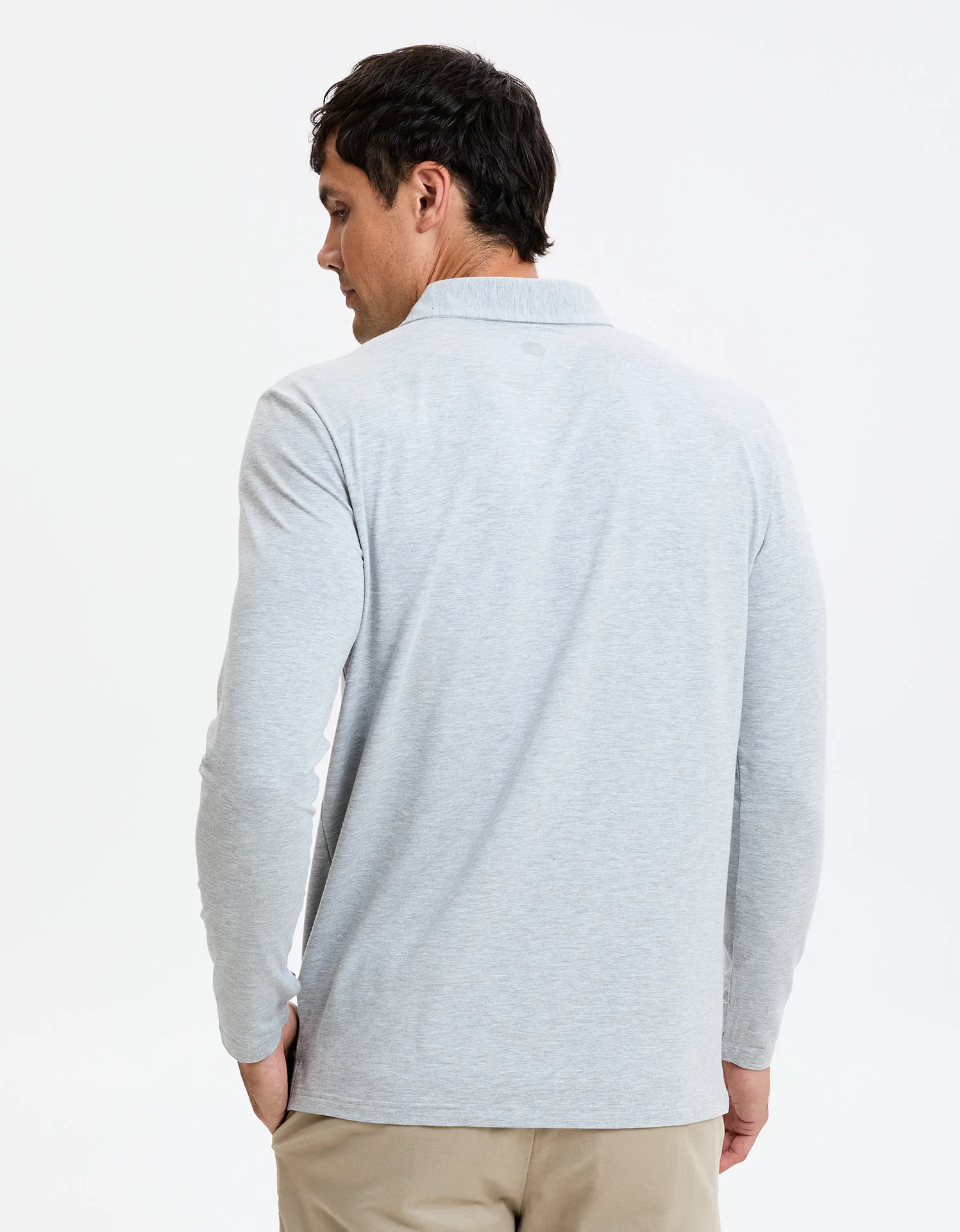 Long Sleeve Polo Shirt UPF 50+ - Image 34