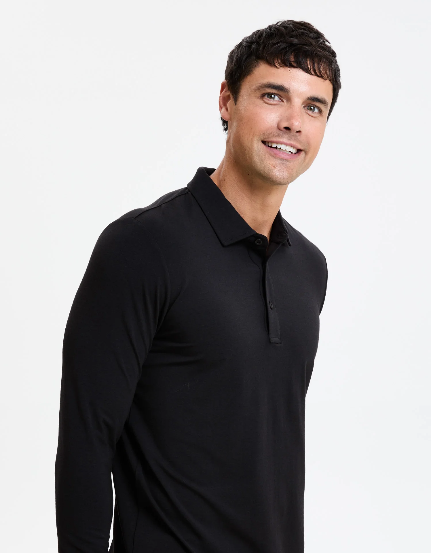 Long Sleeve Polo Shirt UPF 50+ - Image 45