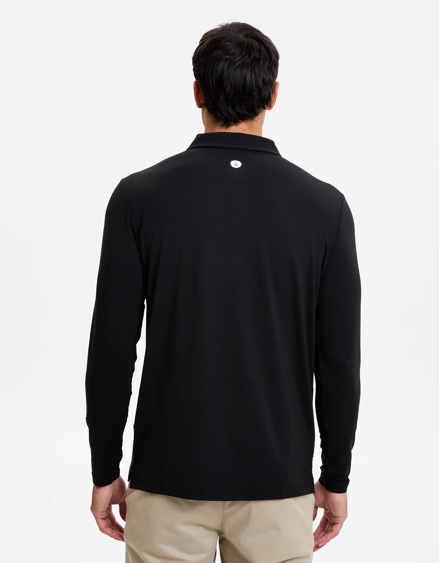 Long Sleeve Polo Shirt UPF 50+ - Image 46