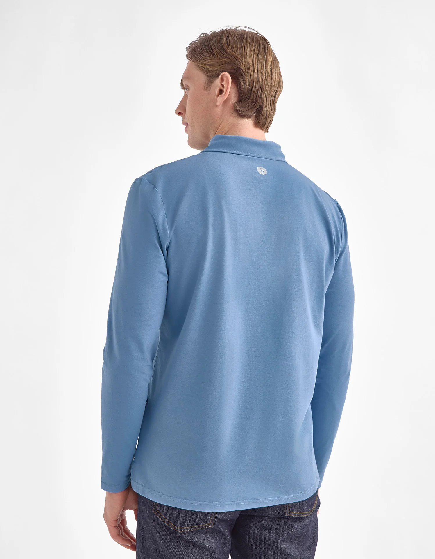 Long Sleeve Polo Shirt UPF 50+ - Image 51