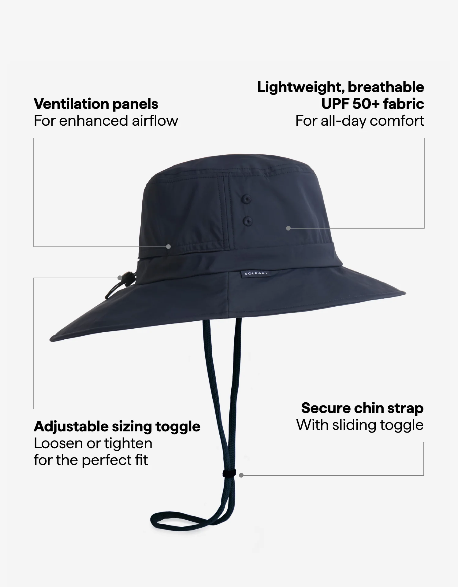 Expedition Sun Hat UPF 50+ - Image 3