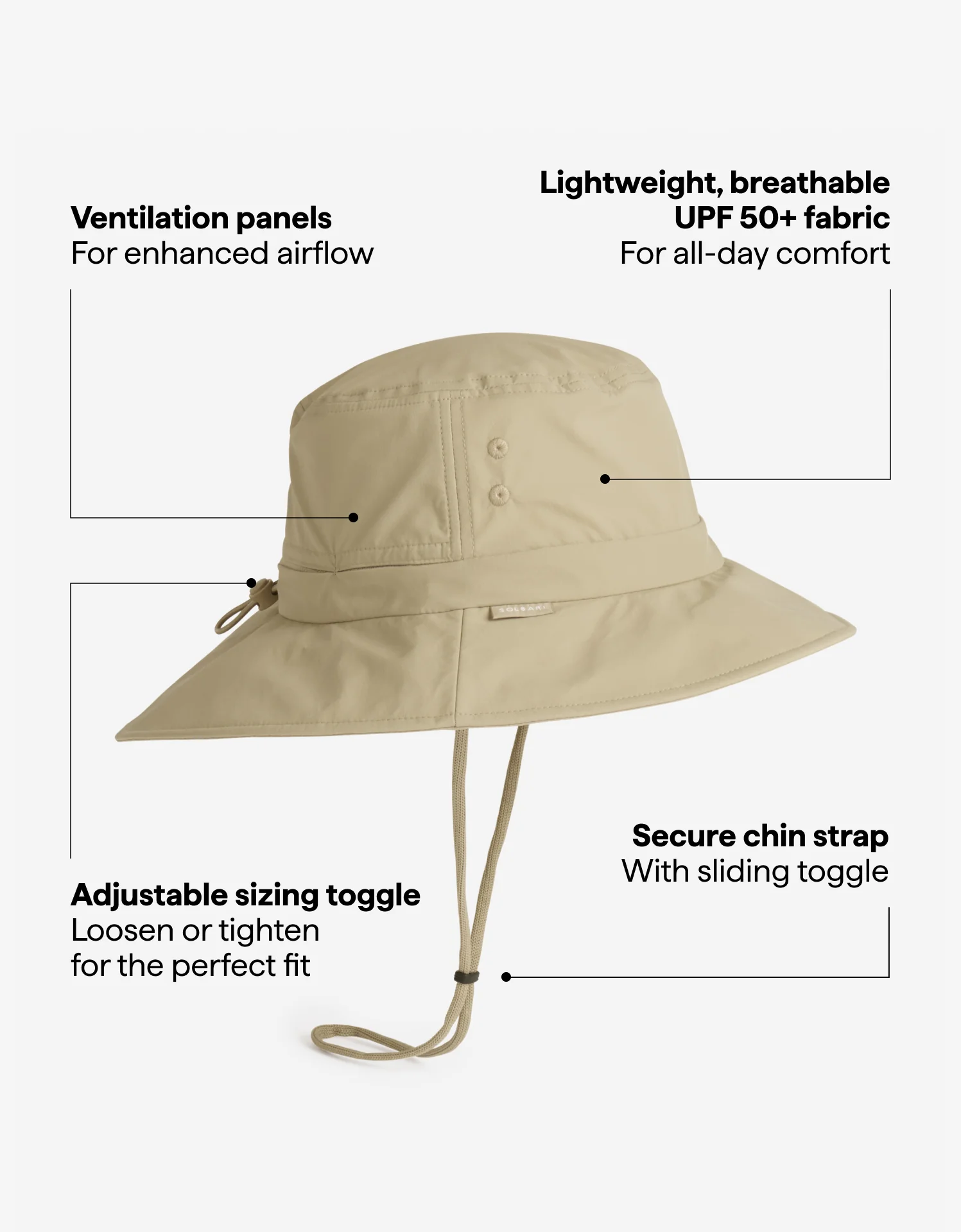 Expedition Sun Hat UPF 50+ - Image 9