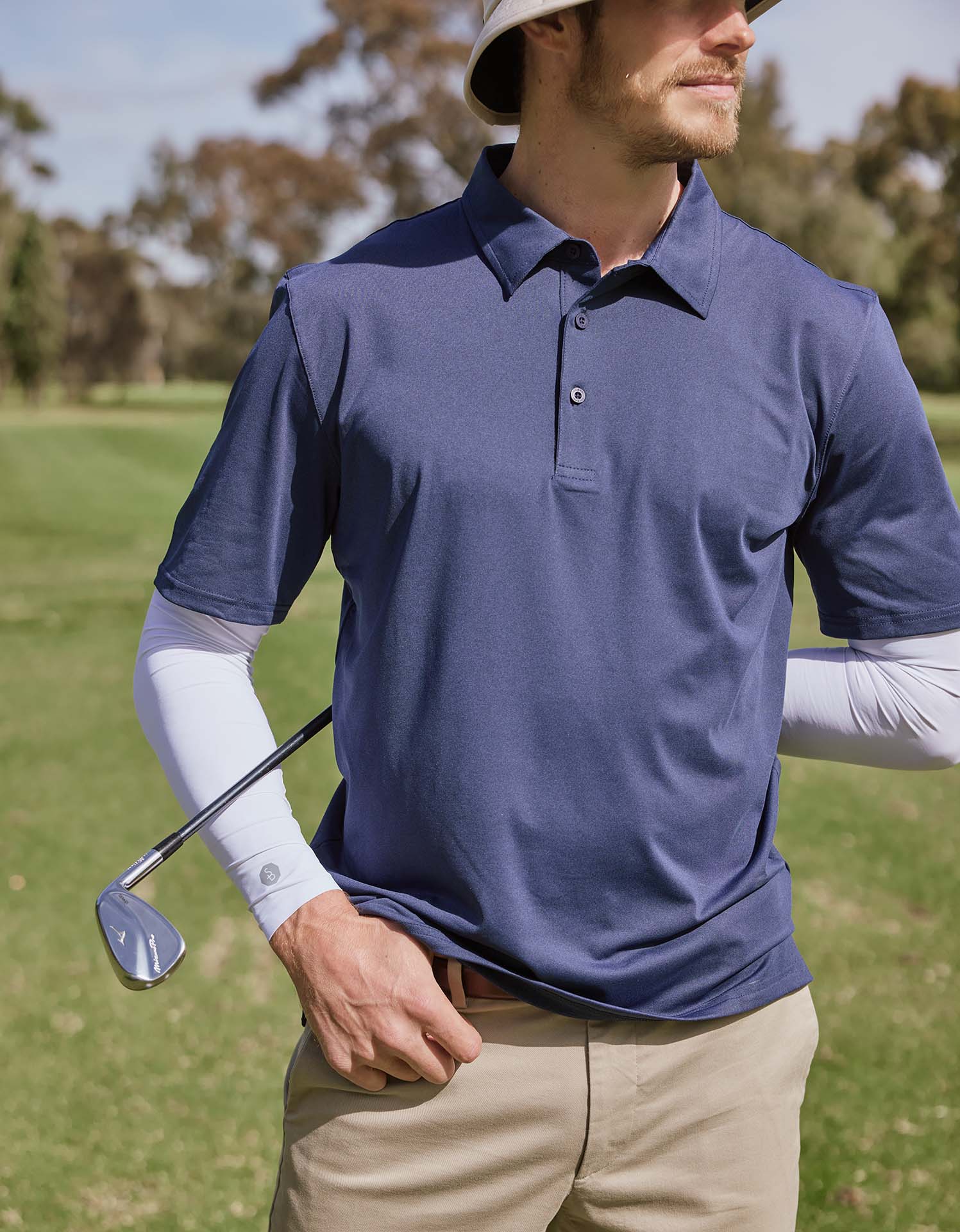 Short Sleeve Polo Shirt UPF 50+ - Image 4