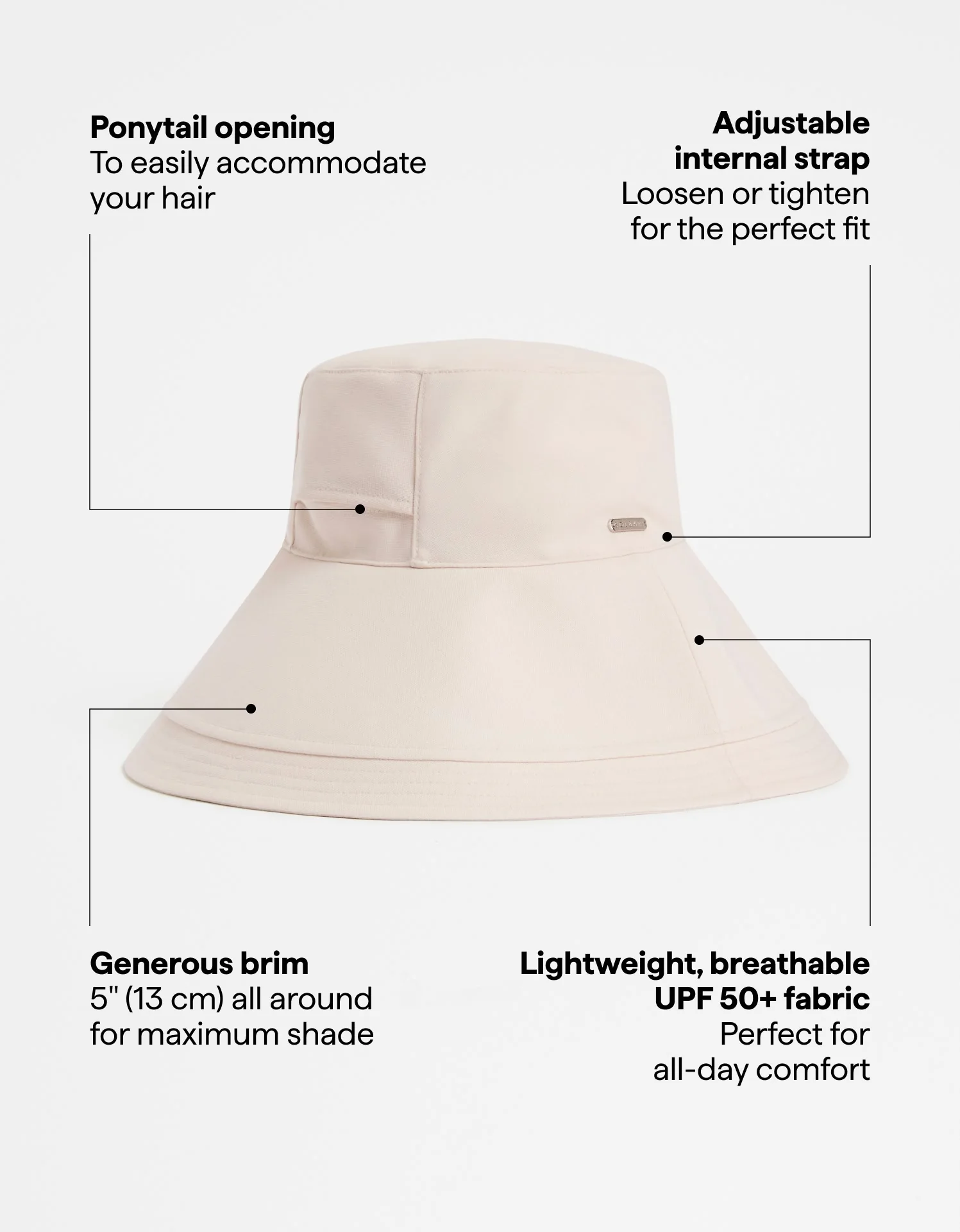 Summer Ultra Wide Brim Sun Hat UPF 50+ - Image 10