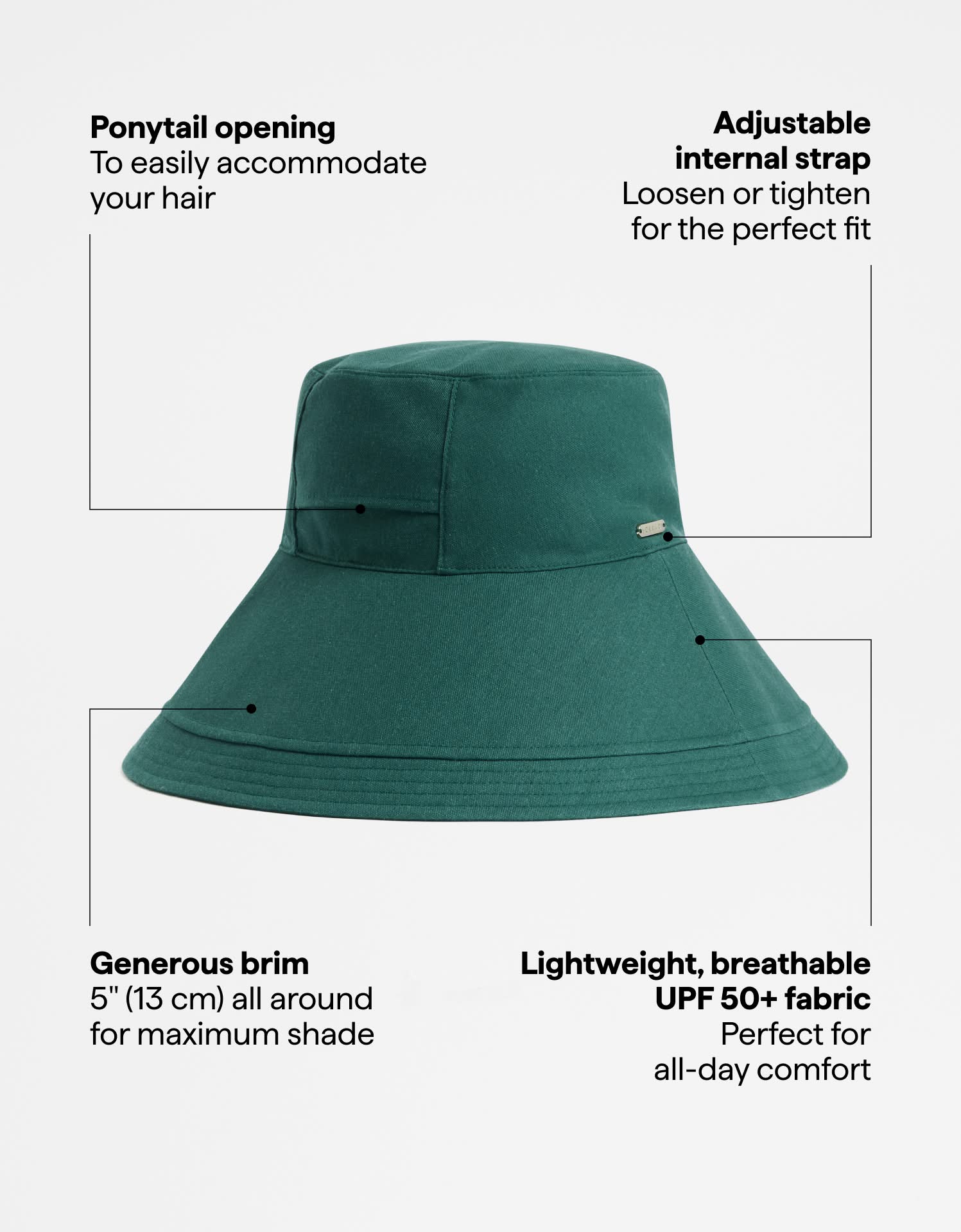 Summer Ultra Wide Brim Sun Hat UPF 50+ - Image 17