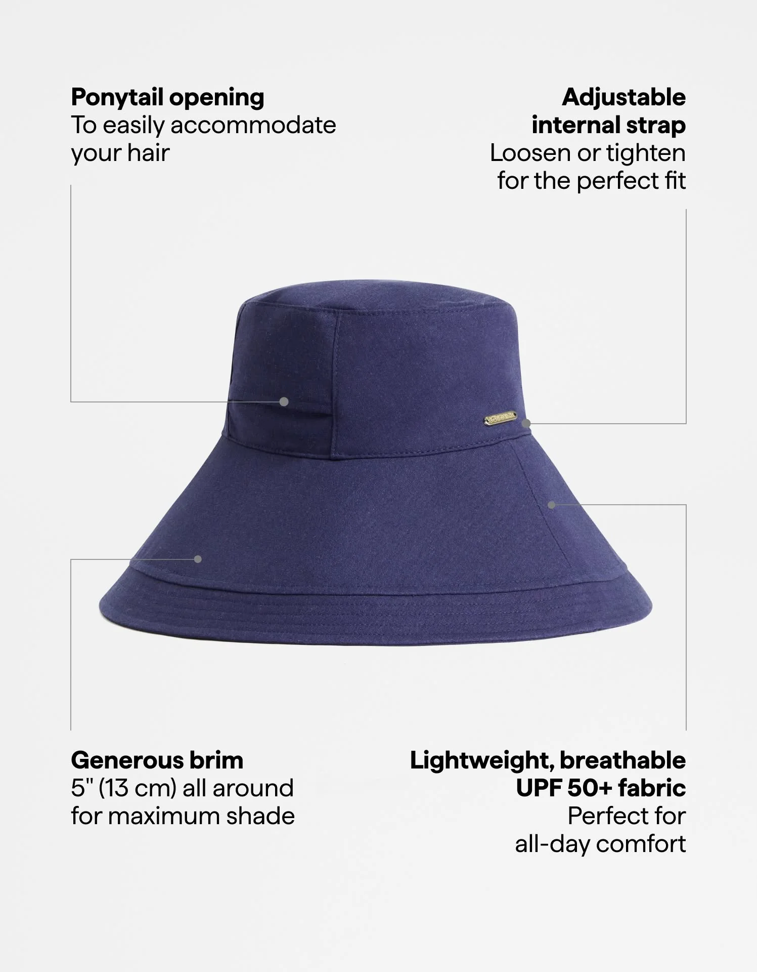 Summer Ultra Wide Brim Sun Hat UPF 50+ - Image 29