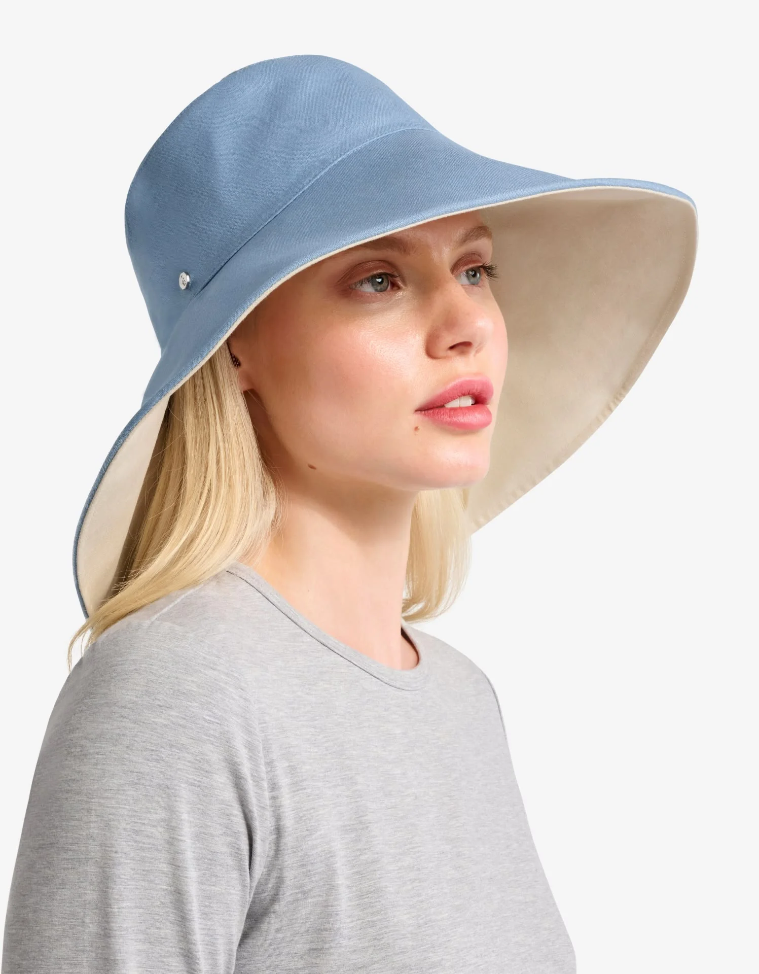 Ultra Wide Cotton Linen Hat UPF 50+ - Image 13