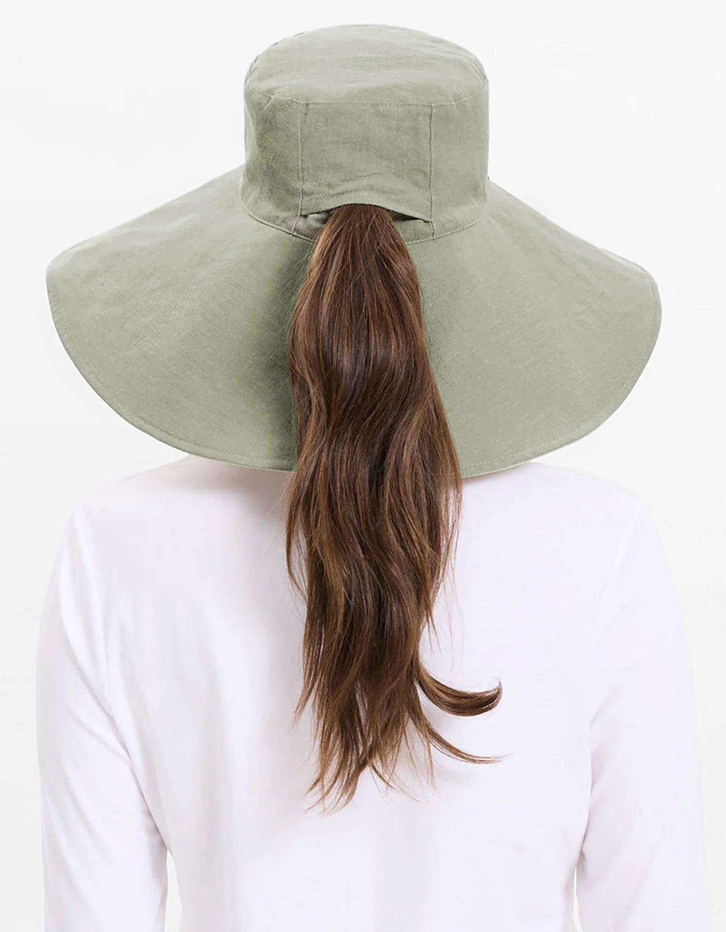 Ultra Wide Cotton Linen Hat UPF 50+ - Image 28