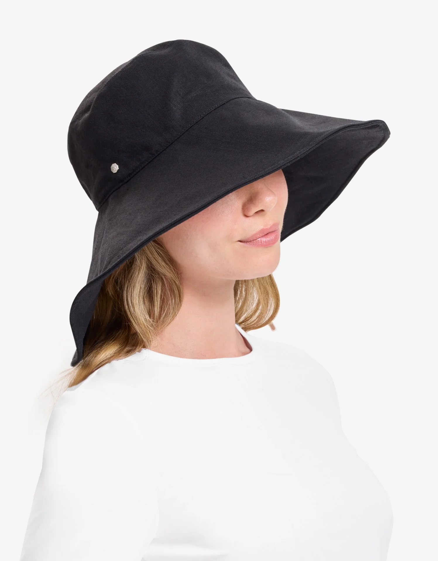 Ultra Wide Cotton Linen Hat UPF 50+ - Image 37