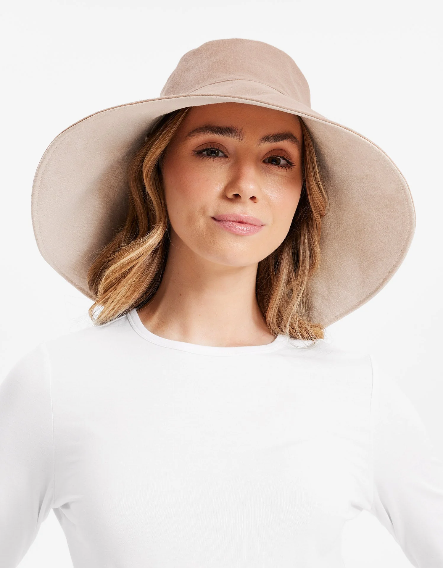 Ultra Wide Cotton Linen Hat UPF 50+ - Image 39