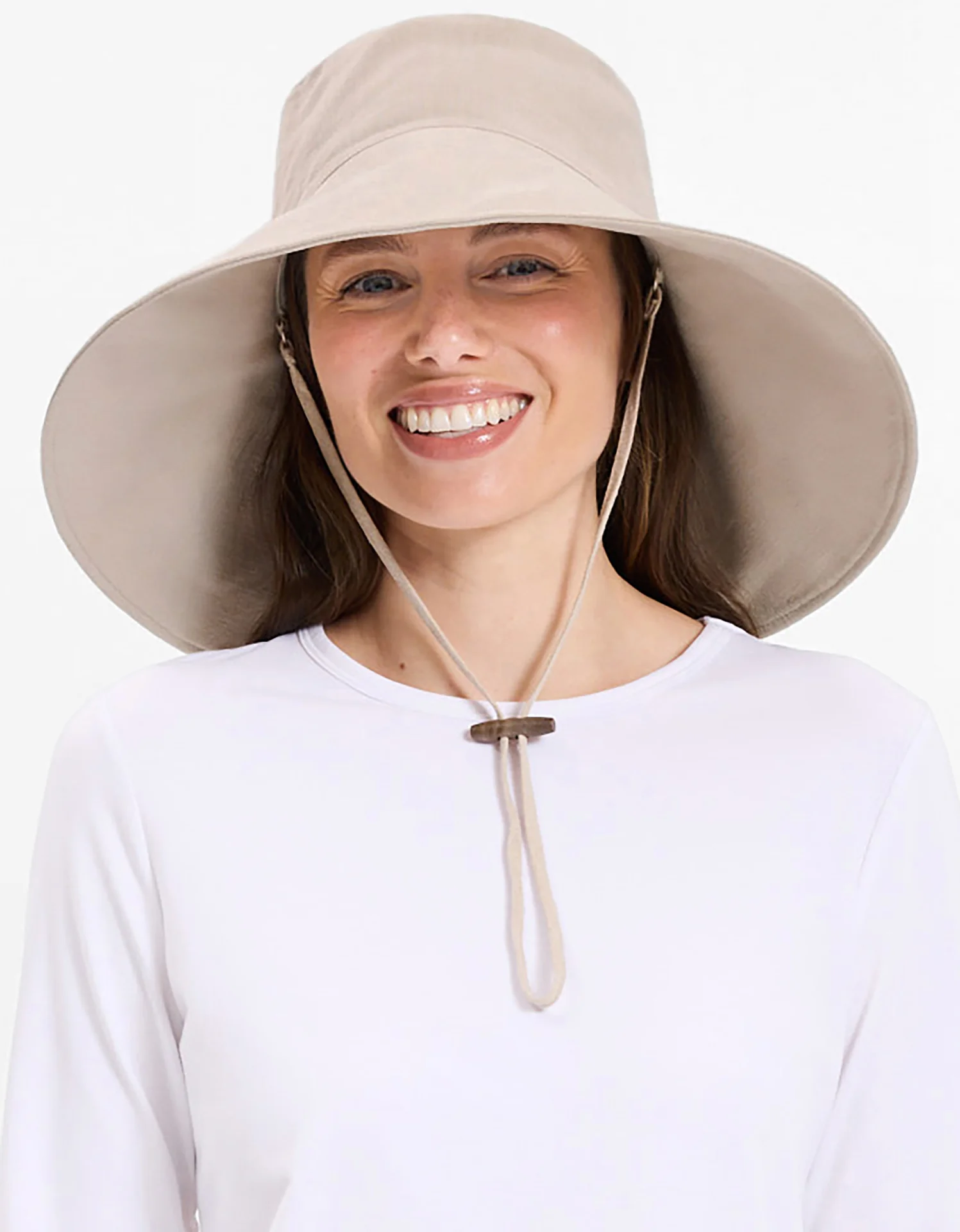 Ultra Wide Cotton Linen Hat UPF 50+ - Image 4