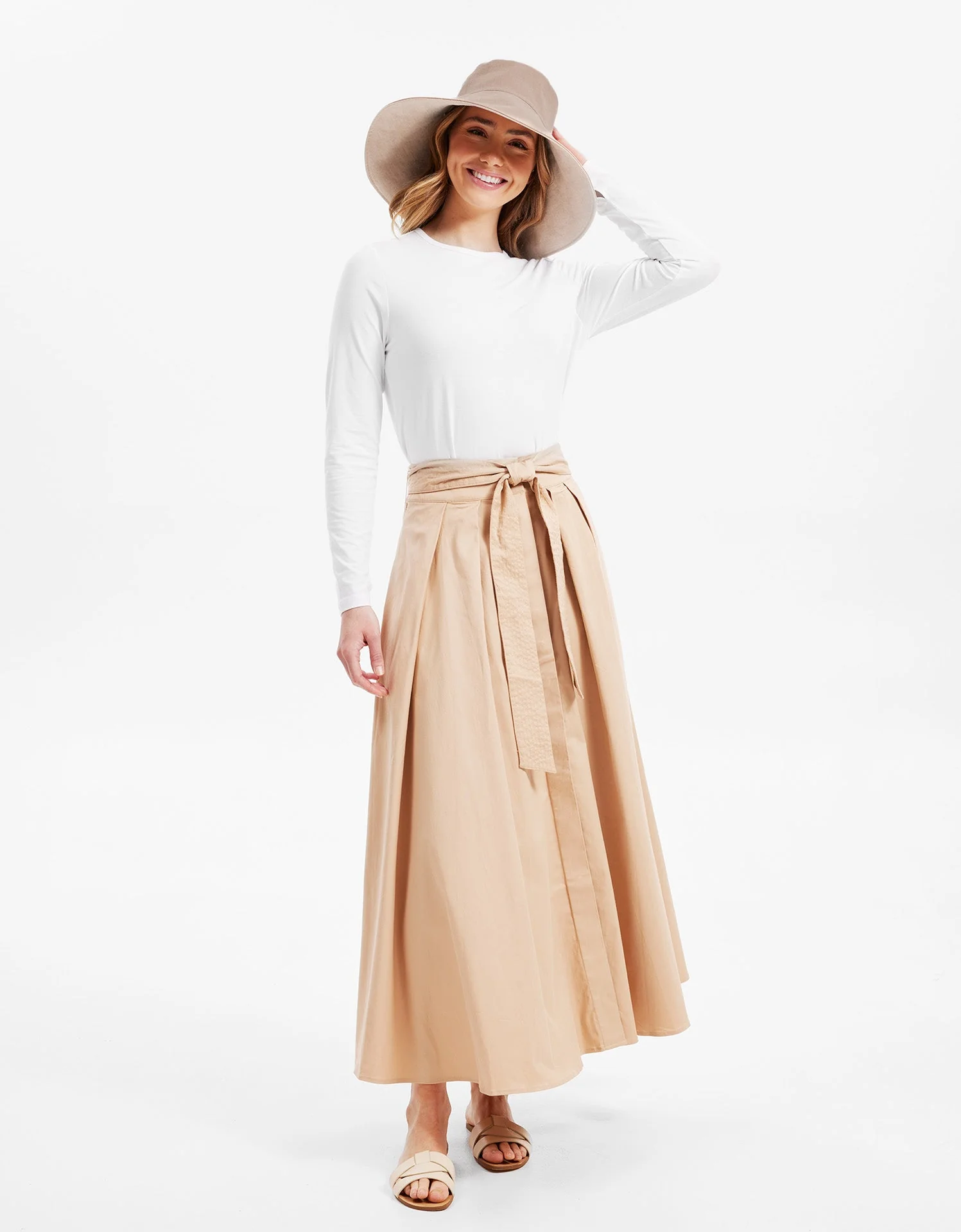 Ultra Wide Cotton Linen Hat UPF 50+ - Image 43