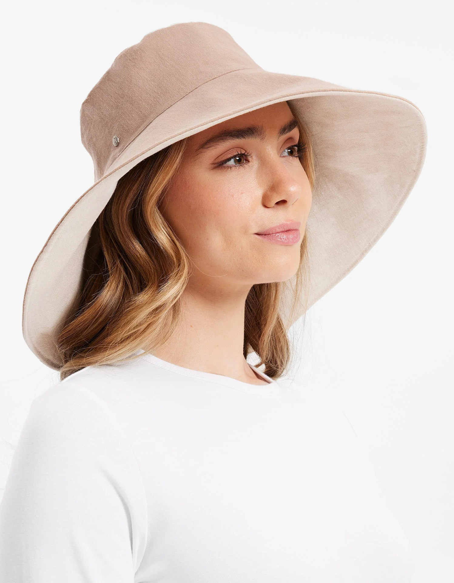Ultra Wide Cotton Linen Hat UPF 50+ - Image 44