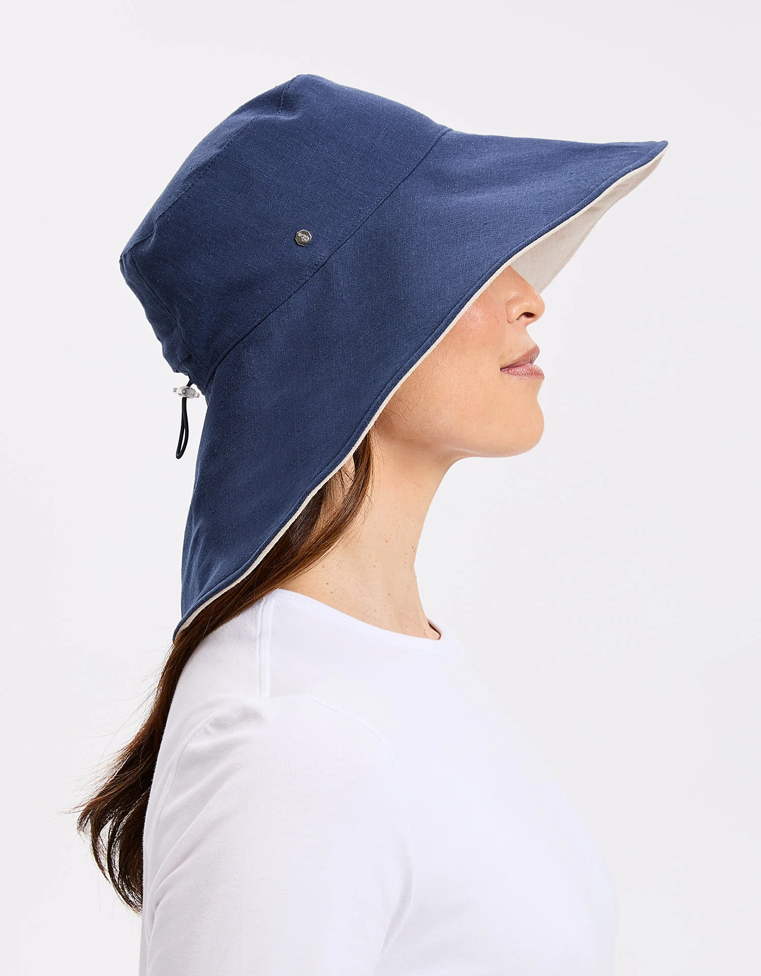 Ultra Wide Cotton Linen Hat UPF 50+ - Image 49