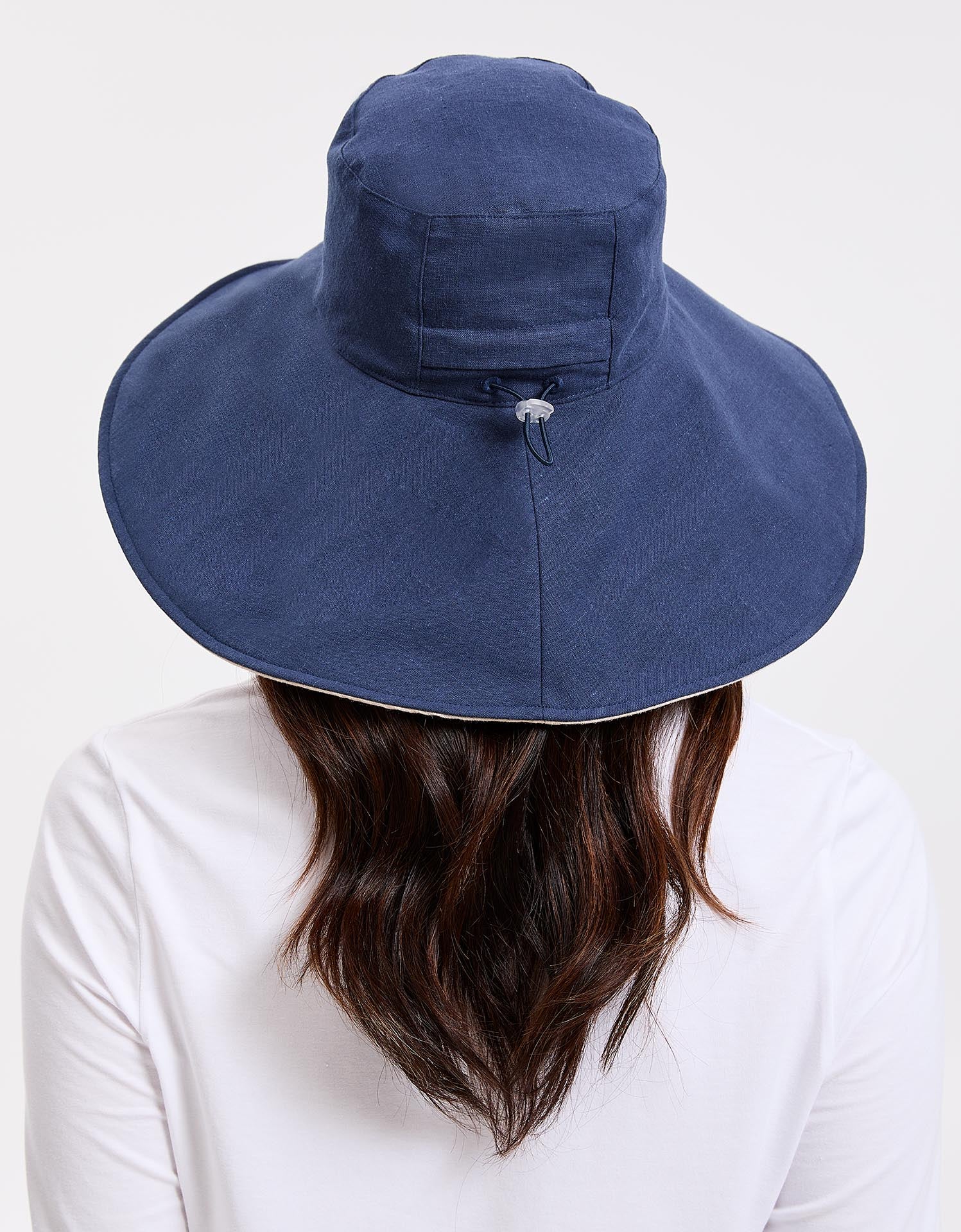 Ultra Wide Cotton Linen Hat UPF 50+ - Image 50