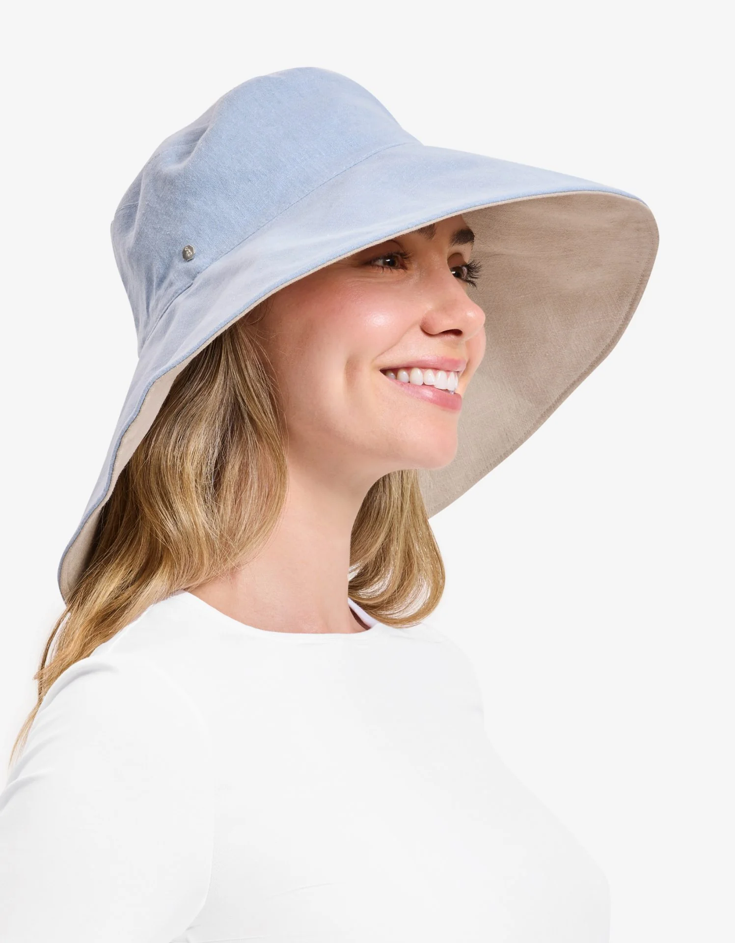Ultra Wide Cotton Linen Hat UPF 50+ - Image 58