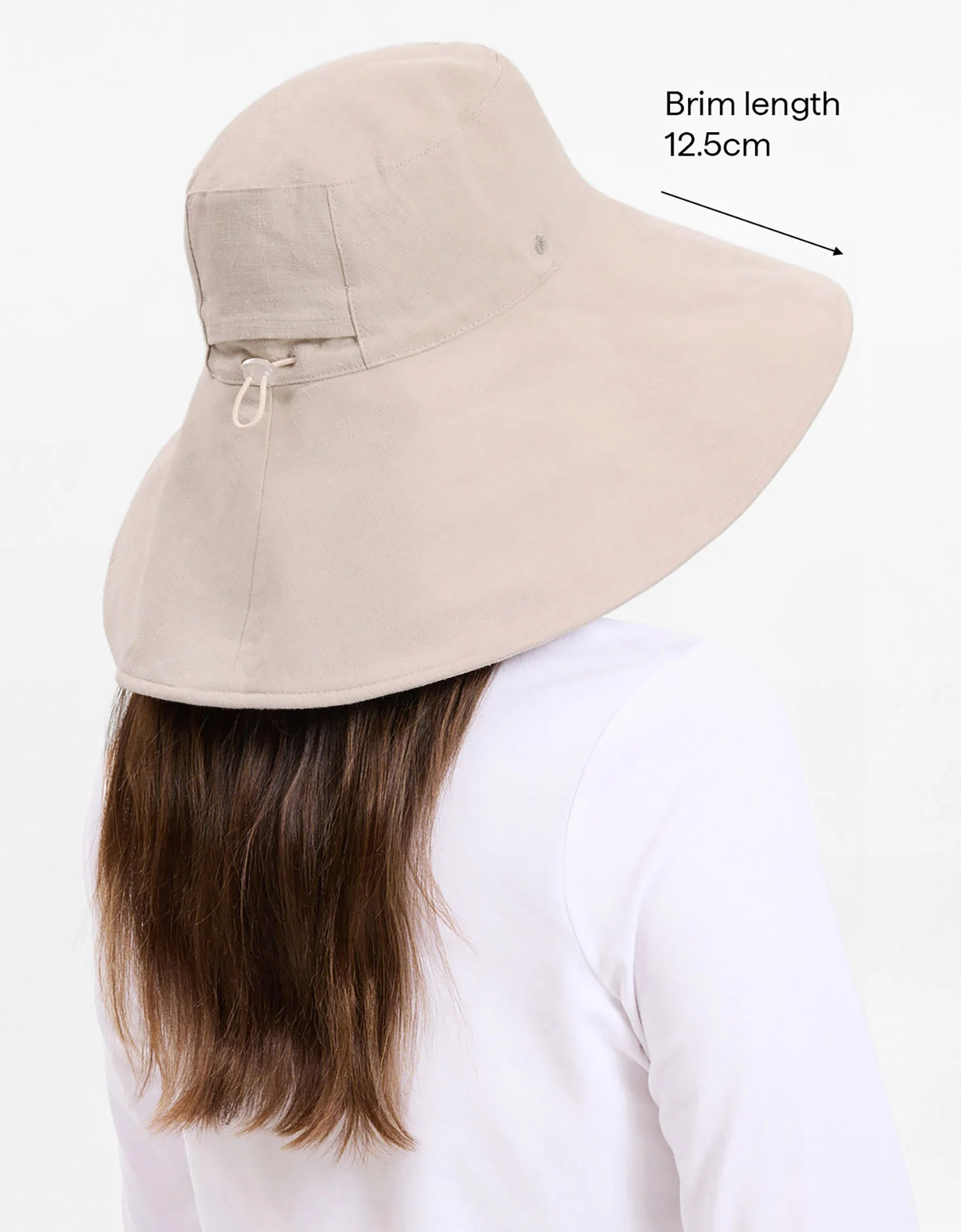 Ultra Wide Cotton Linen Hat UPF 50+ - Image 6