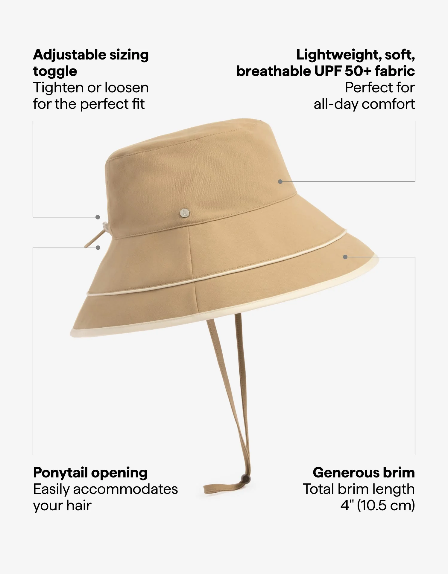 Vacation Wide Brim Sun Hat UPF 50+ - Image 15