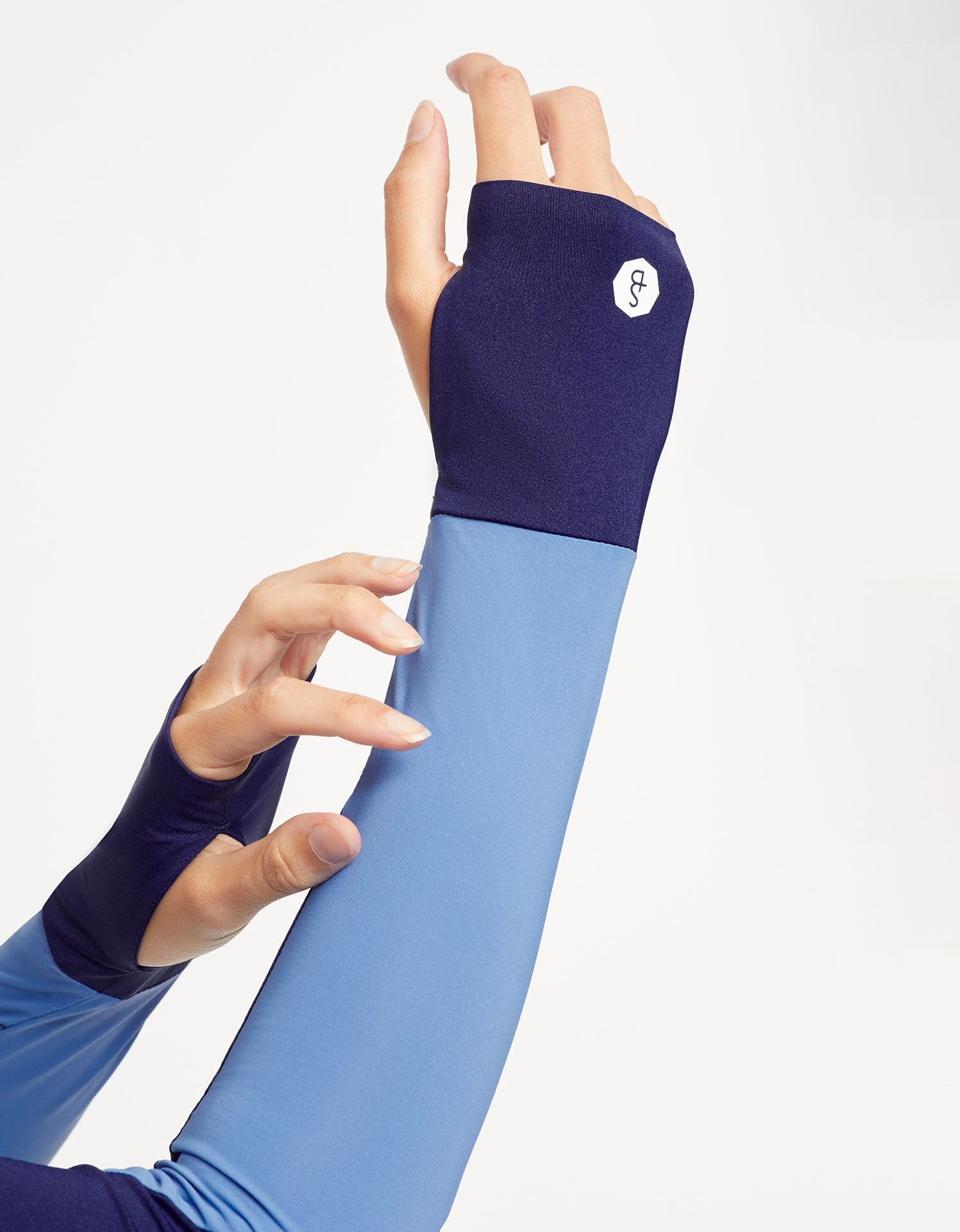 Colour Block Arm Sleeves UPF 50+ - Image 7