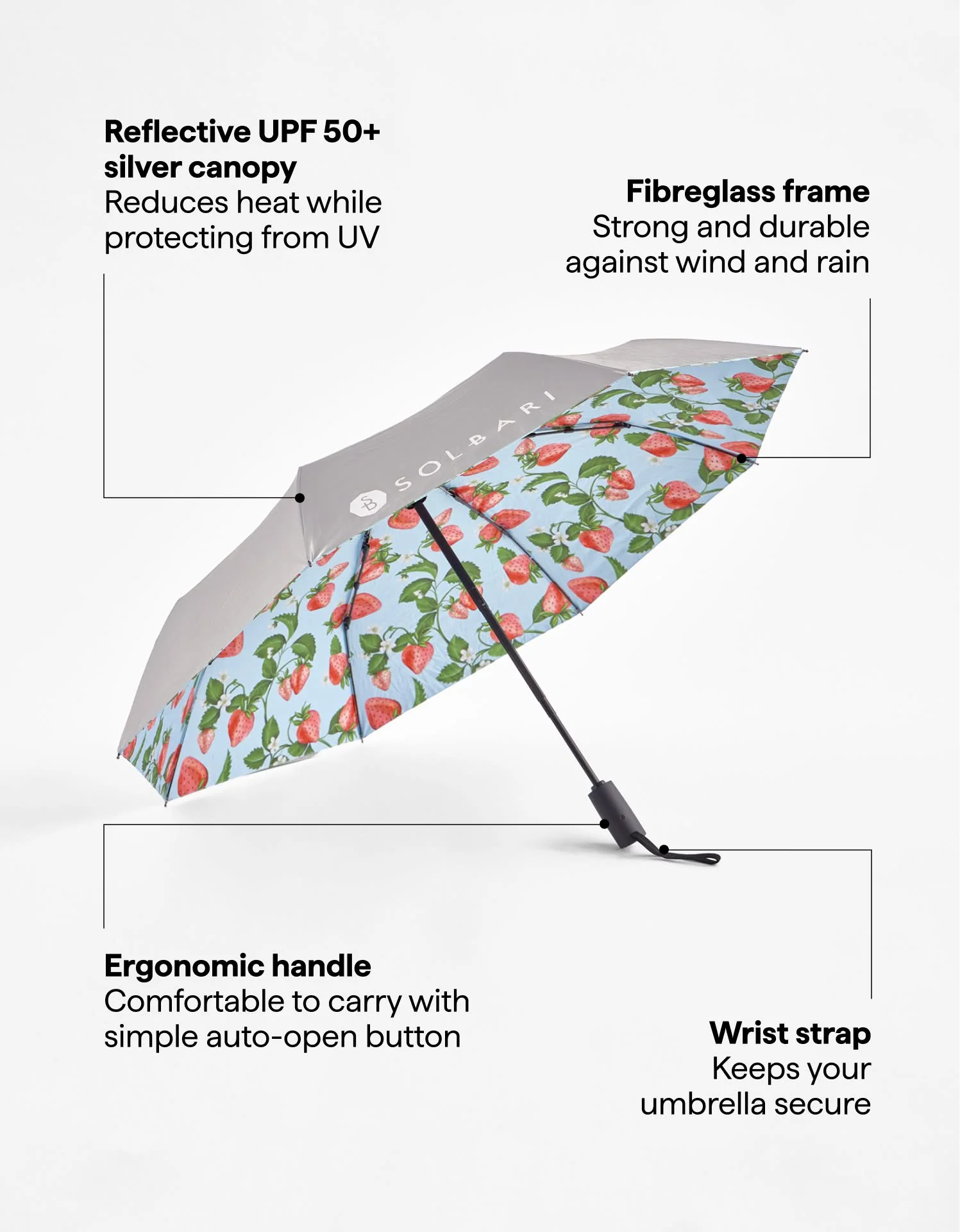 Compact Sun Protective Umbrella UPF 50+ - Image 39