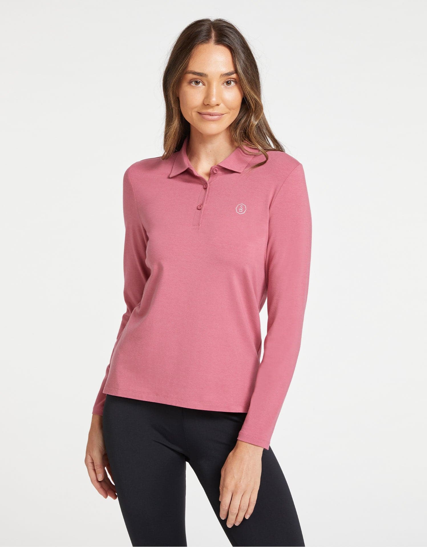 Long Sleeve Polo Shirt UPF 50+ - Image 12