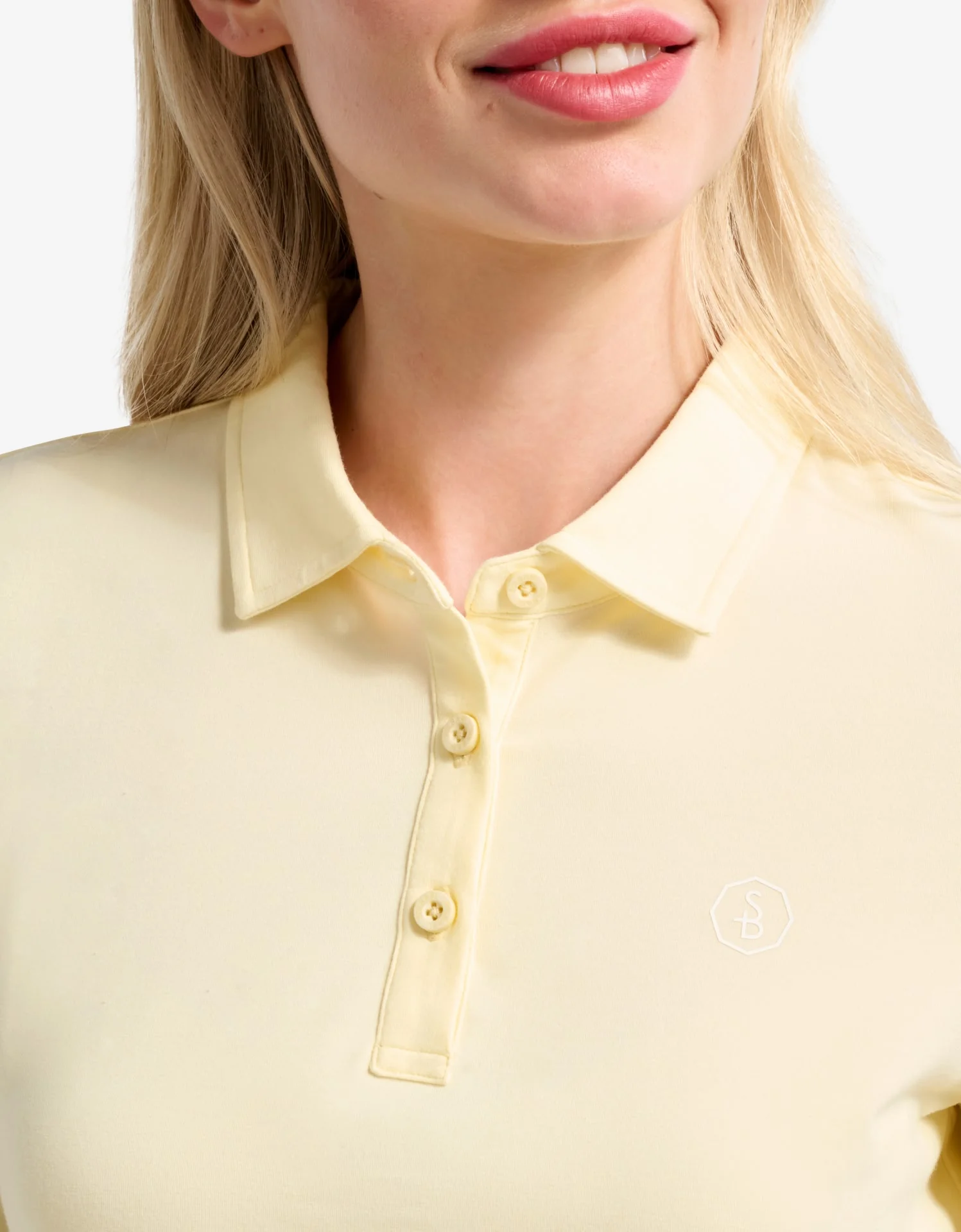 Long Sleeve Polo Shirt UPF 50+ - Image 3
