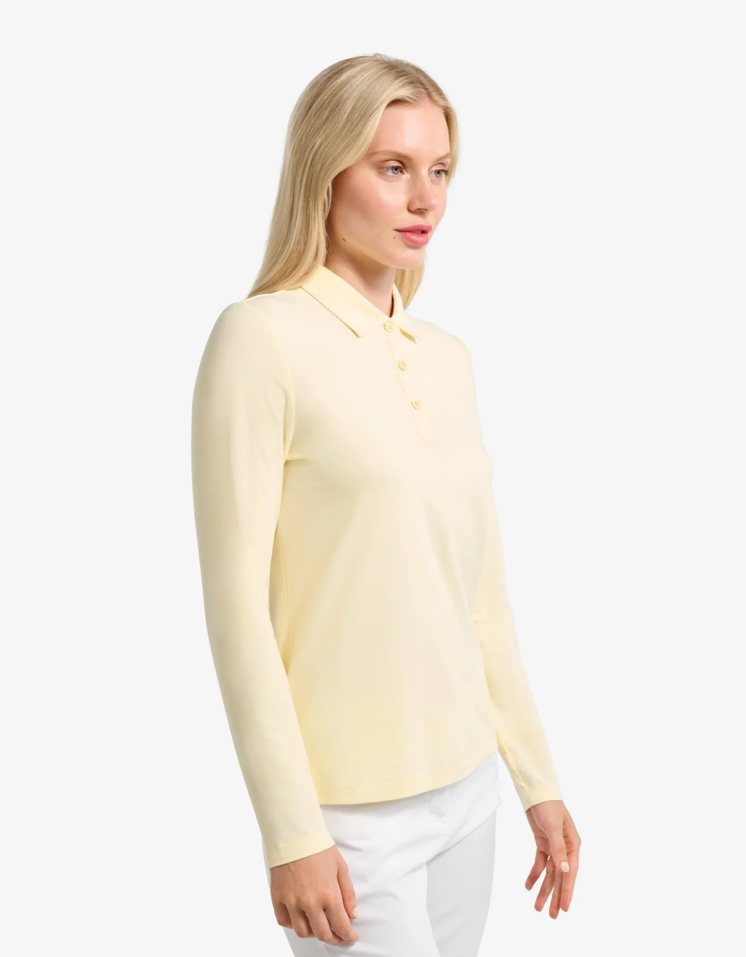 Long Sleeve Polo Shirt UPF 50+ - Image 4