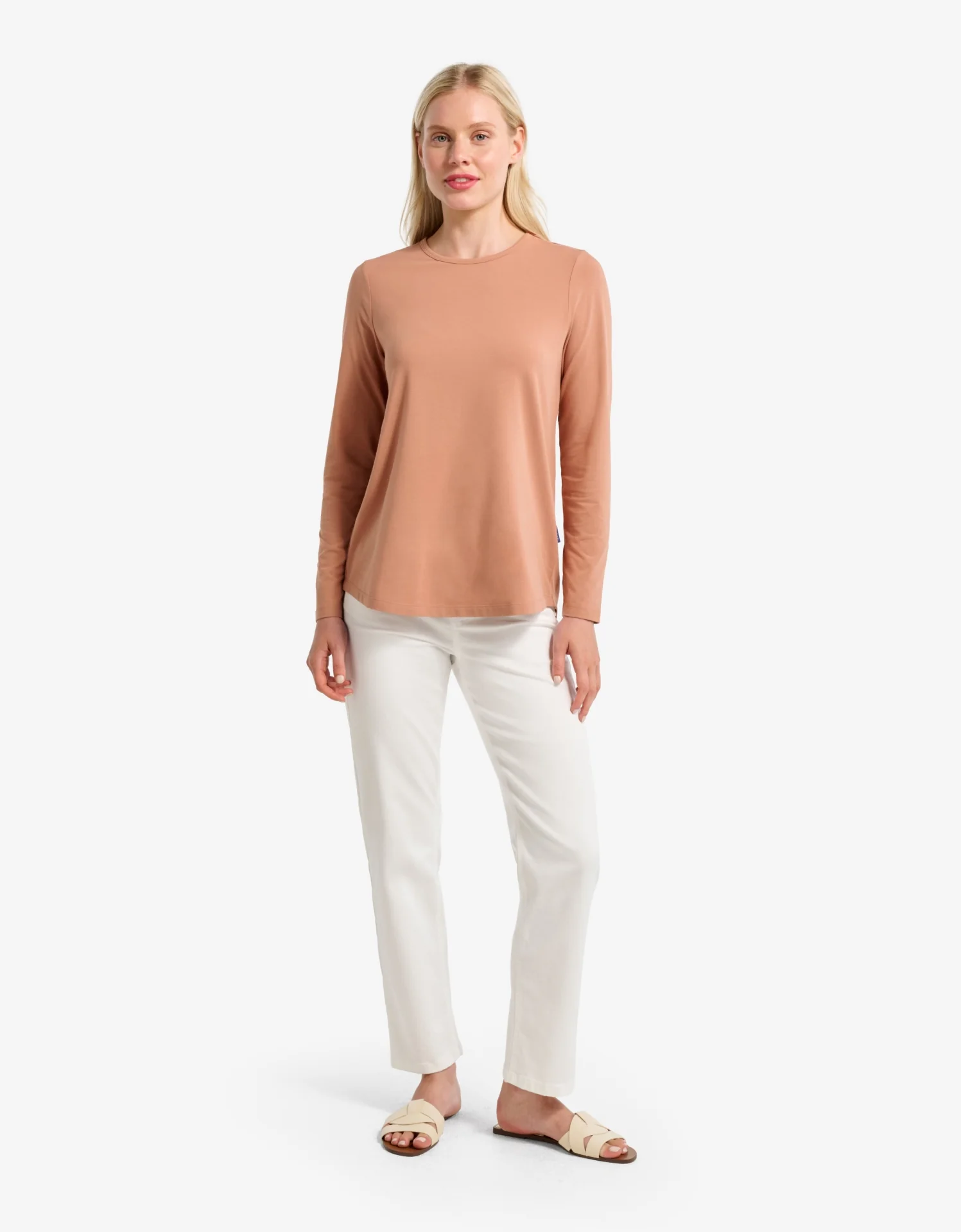 Loose Fit Long Sleeve Swing Top UPF 50+ - Image 11