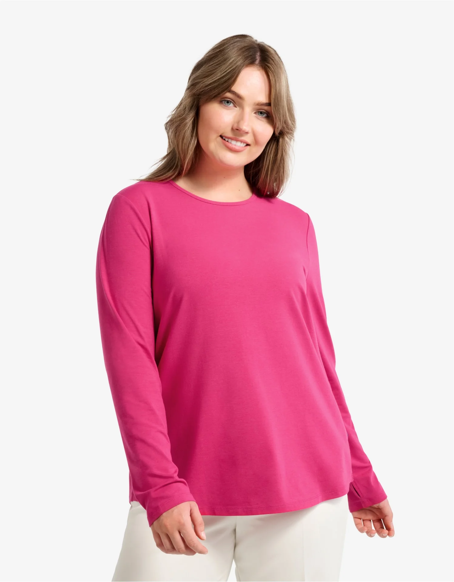 Loose Fit Long Sleeve Swing Top UPF 50+ - Image 13