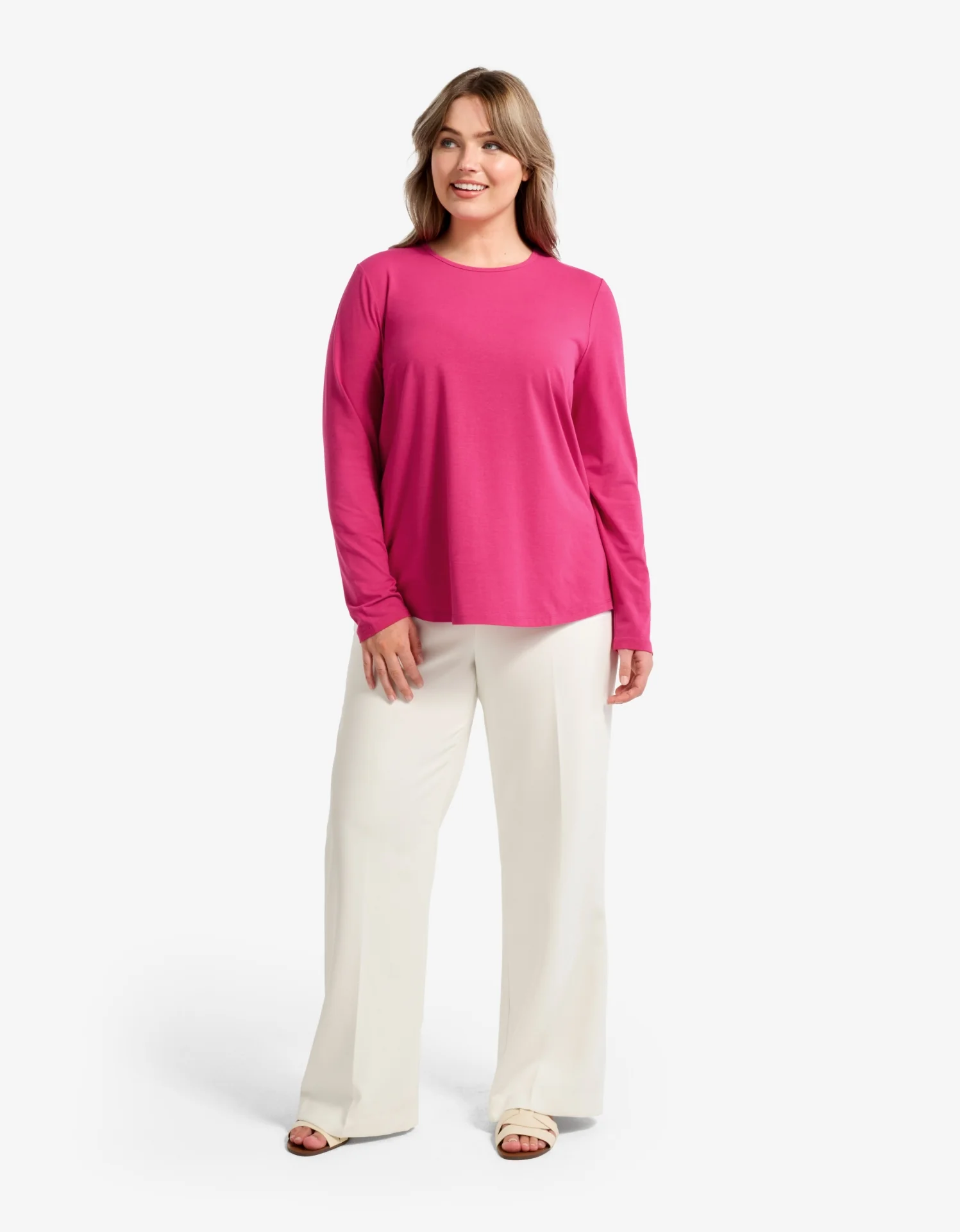 Loose Fit Long Sleeve Swing Top UPF 50+ - Image 14