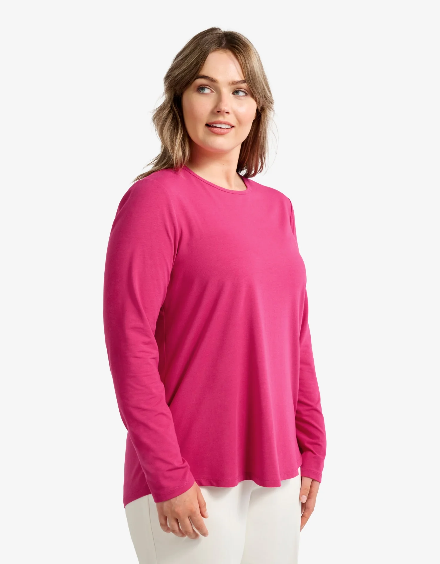 Loose Fit Long Sleeve Swing Top UPF 50+ - Image 18