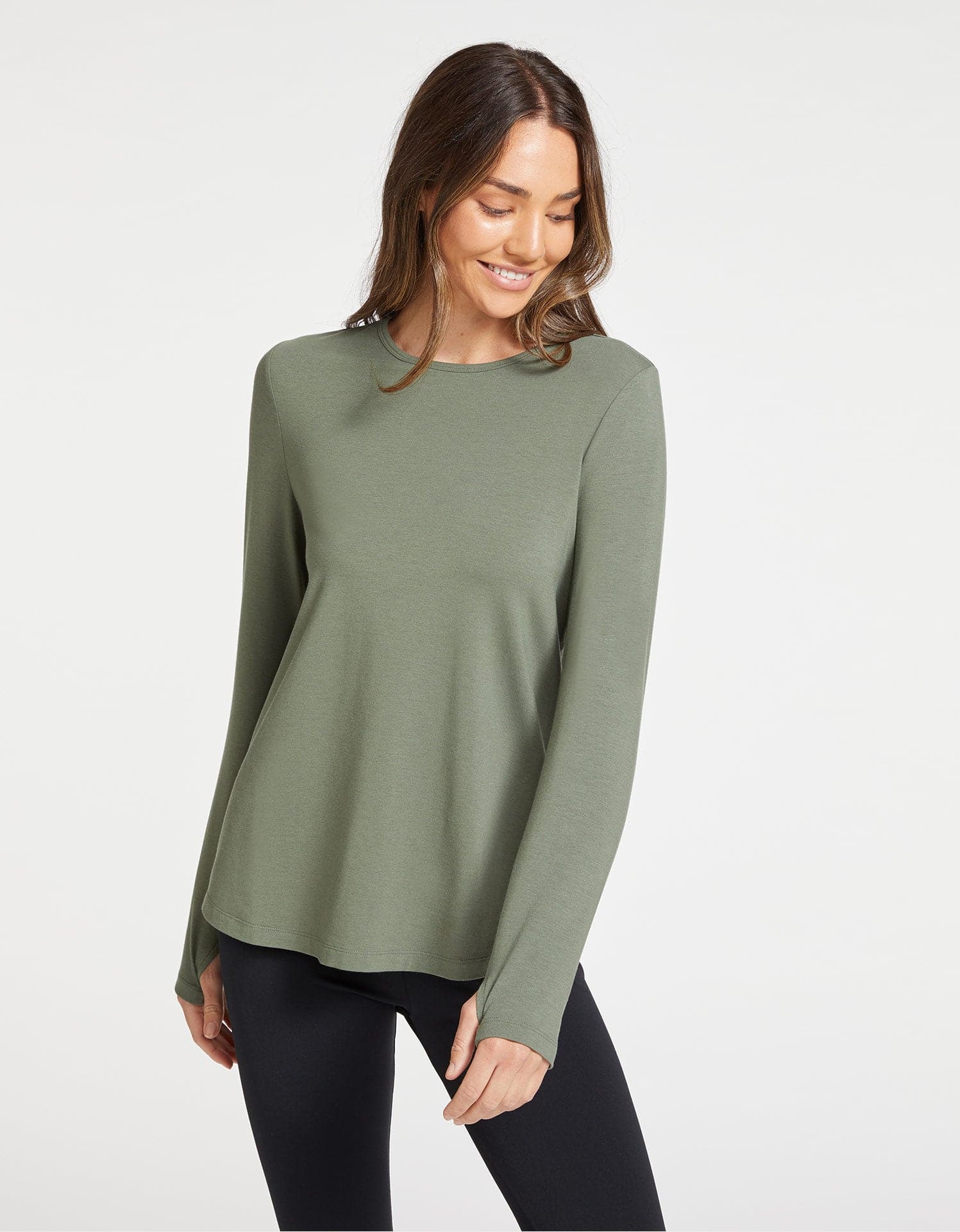 Loose Fit Long Sleeve Swing Top UPF 50+ - Image 23