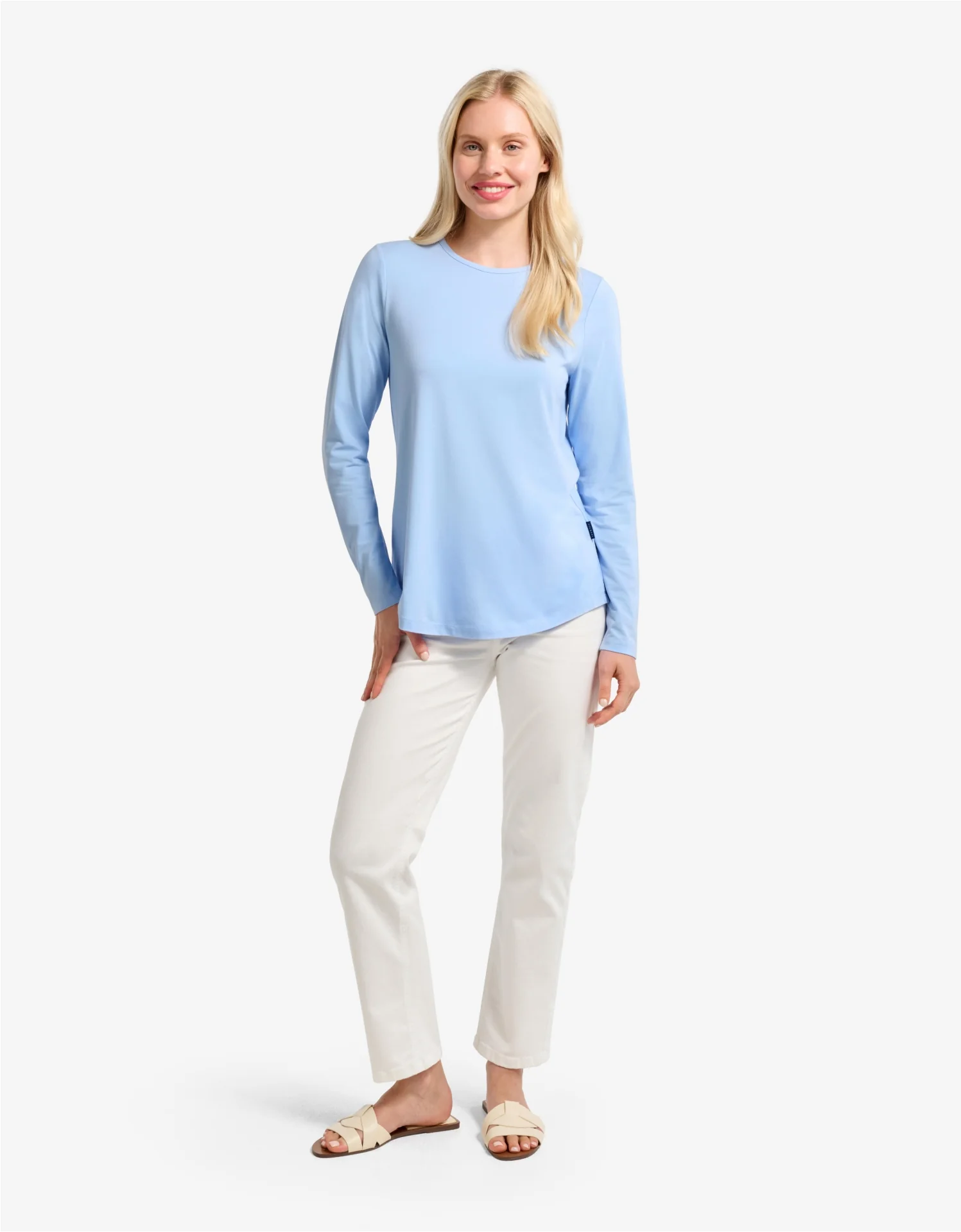 Loose Fit Long Sleeve Swing Top UPF 50+ - Image 25