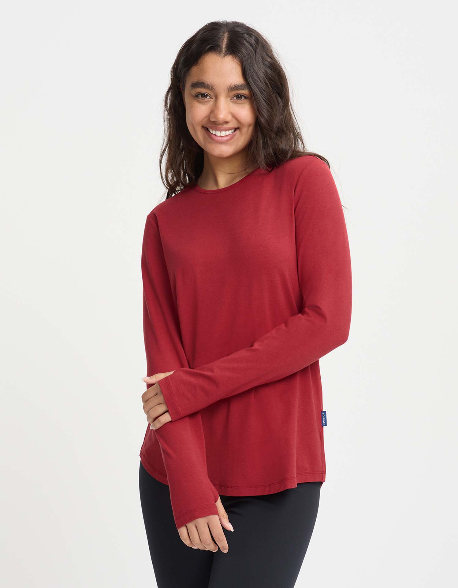 Loose Fit Long Sleeve Swing Top UPF 50+ - Image 38