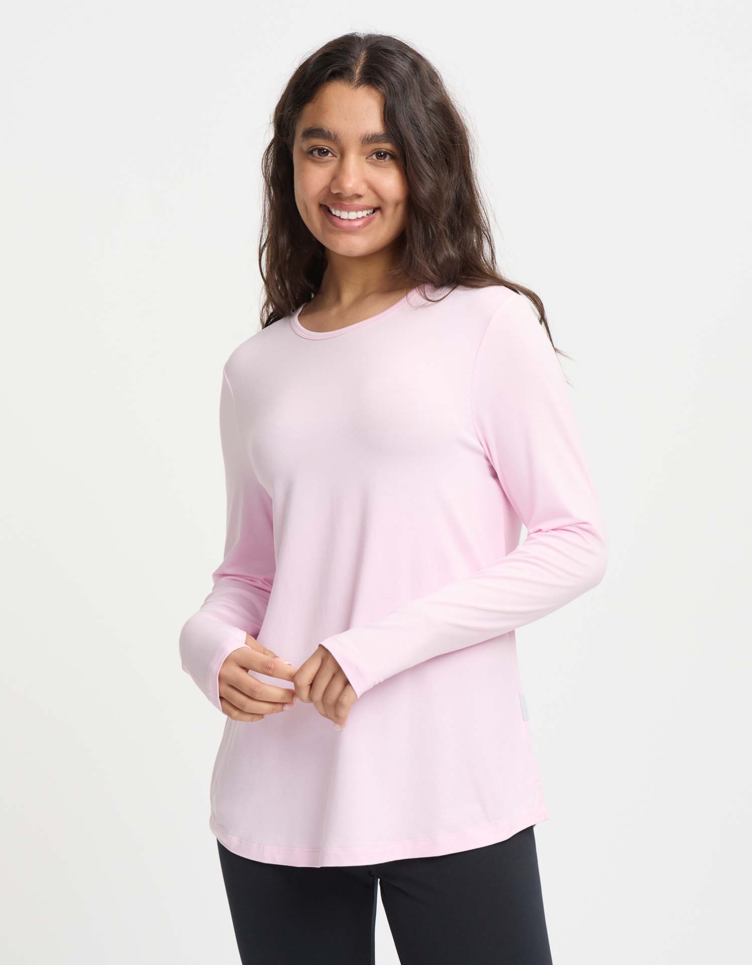 Loose Fit Long Sleeve Swing Top UPF 50+ - Image 46